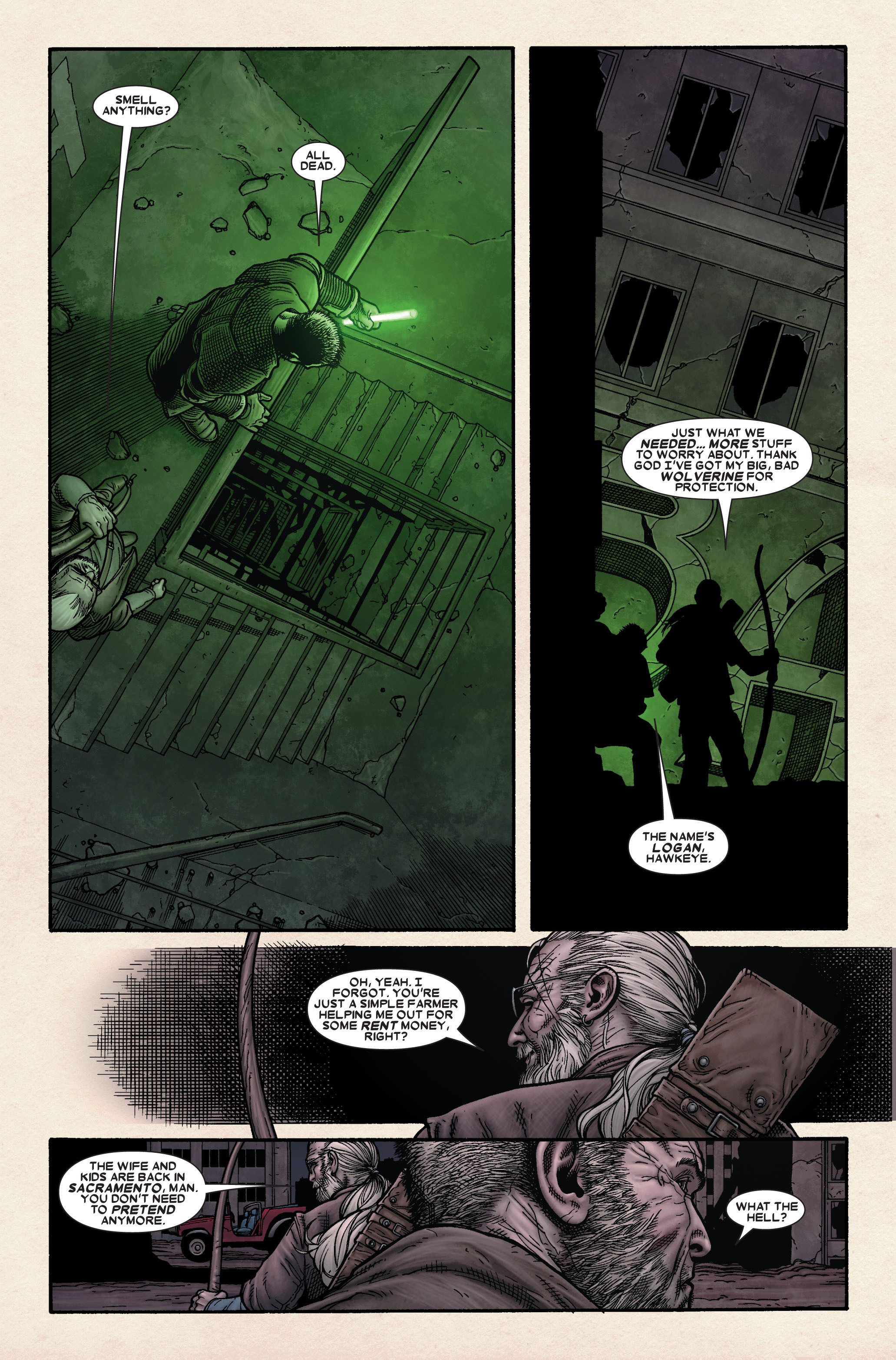 Wolverine: Old Man Logan (2011) issue 1 - Page 35