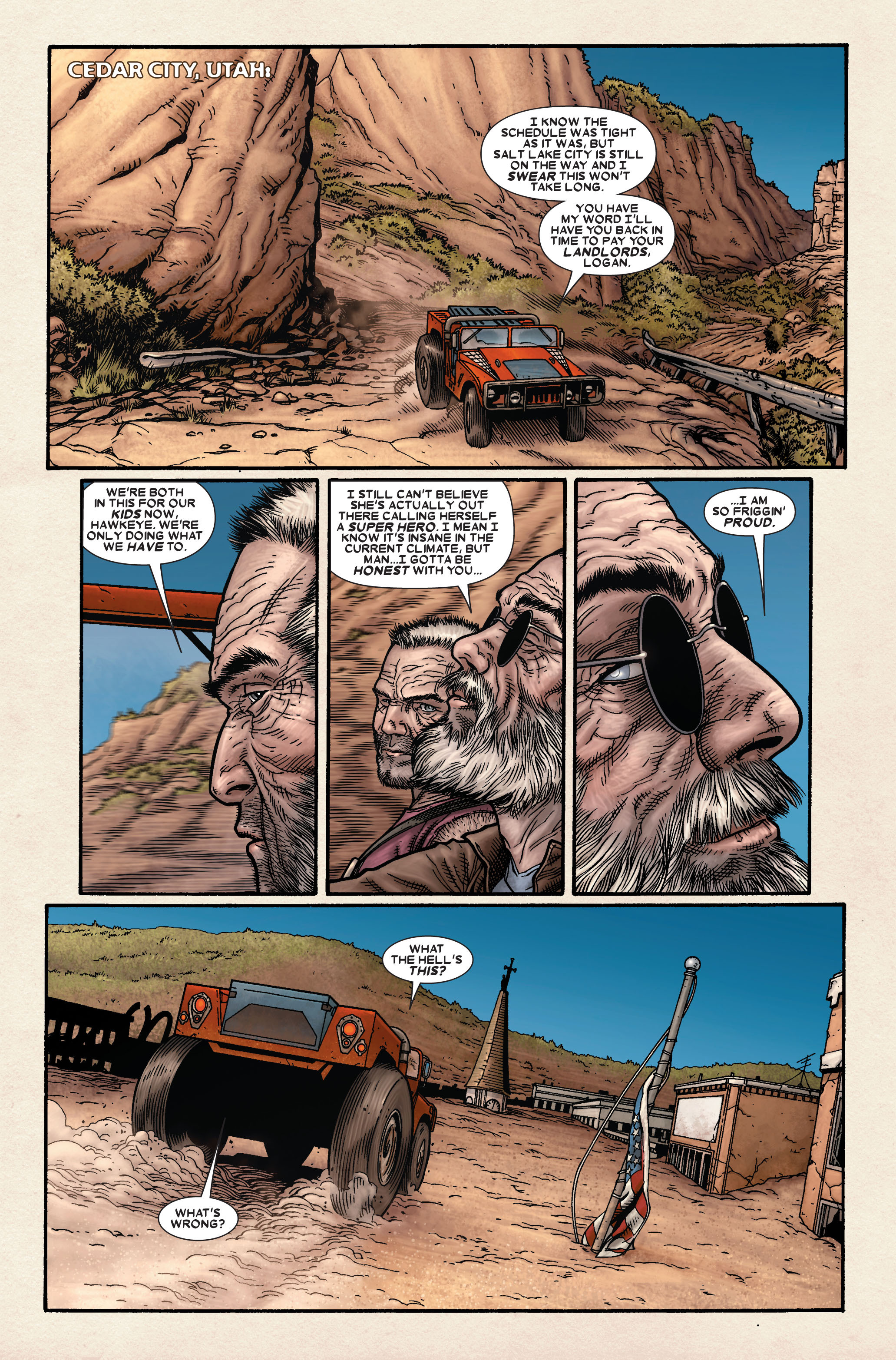 Wolverine: Old Man Logan (2011) issue 1 - Page 55