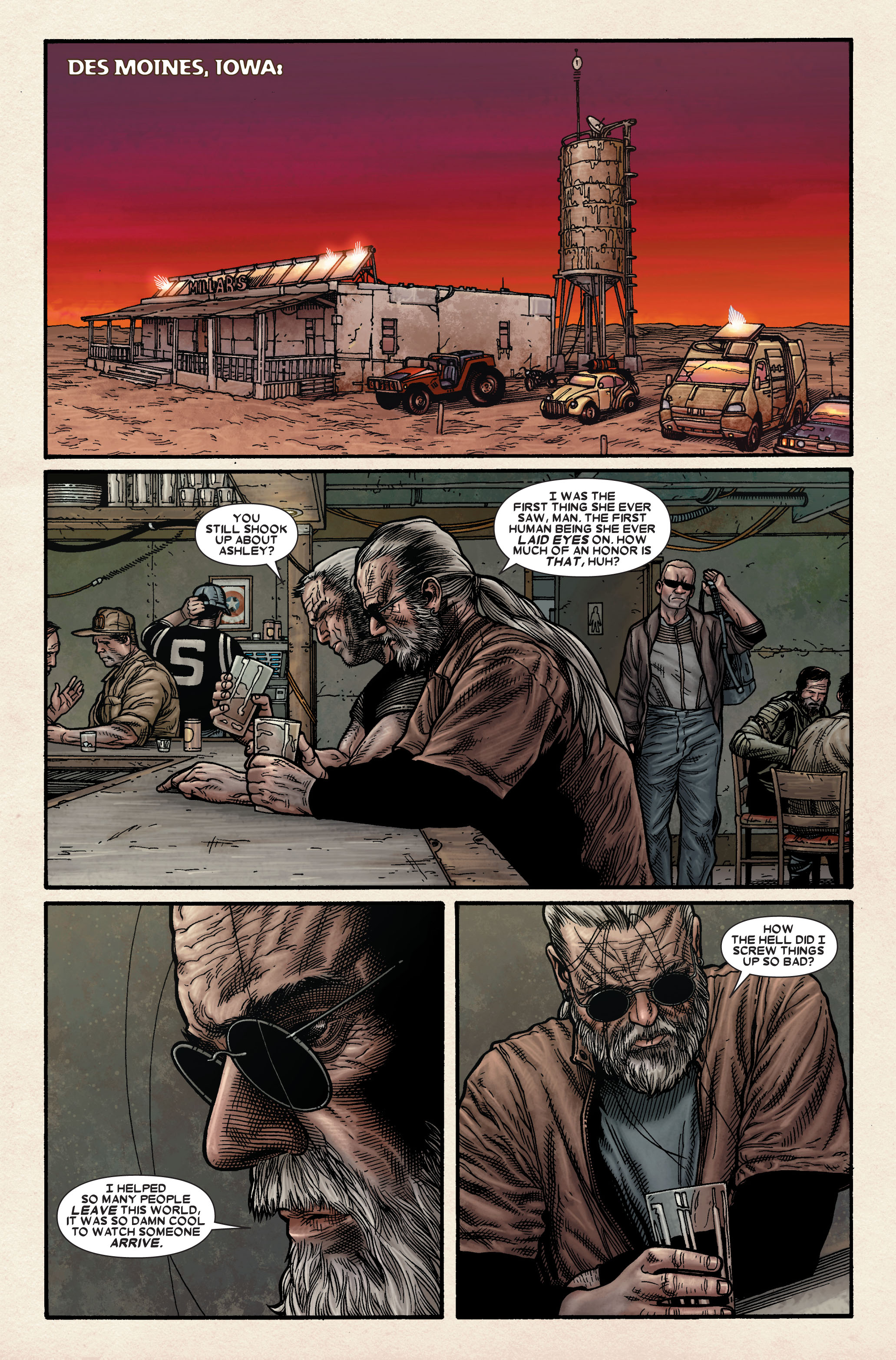 Wolverine: Old Man Logan (2011) issue 1 - Page 87