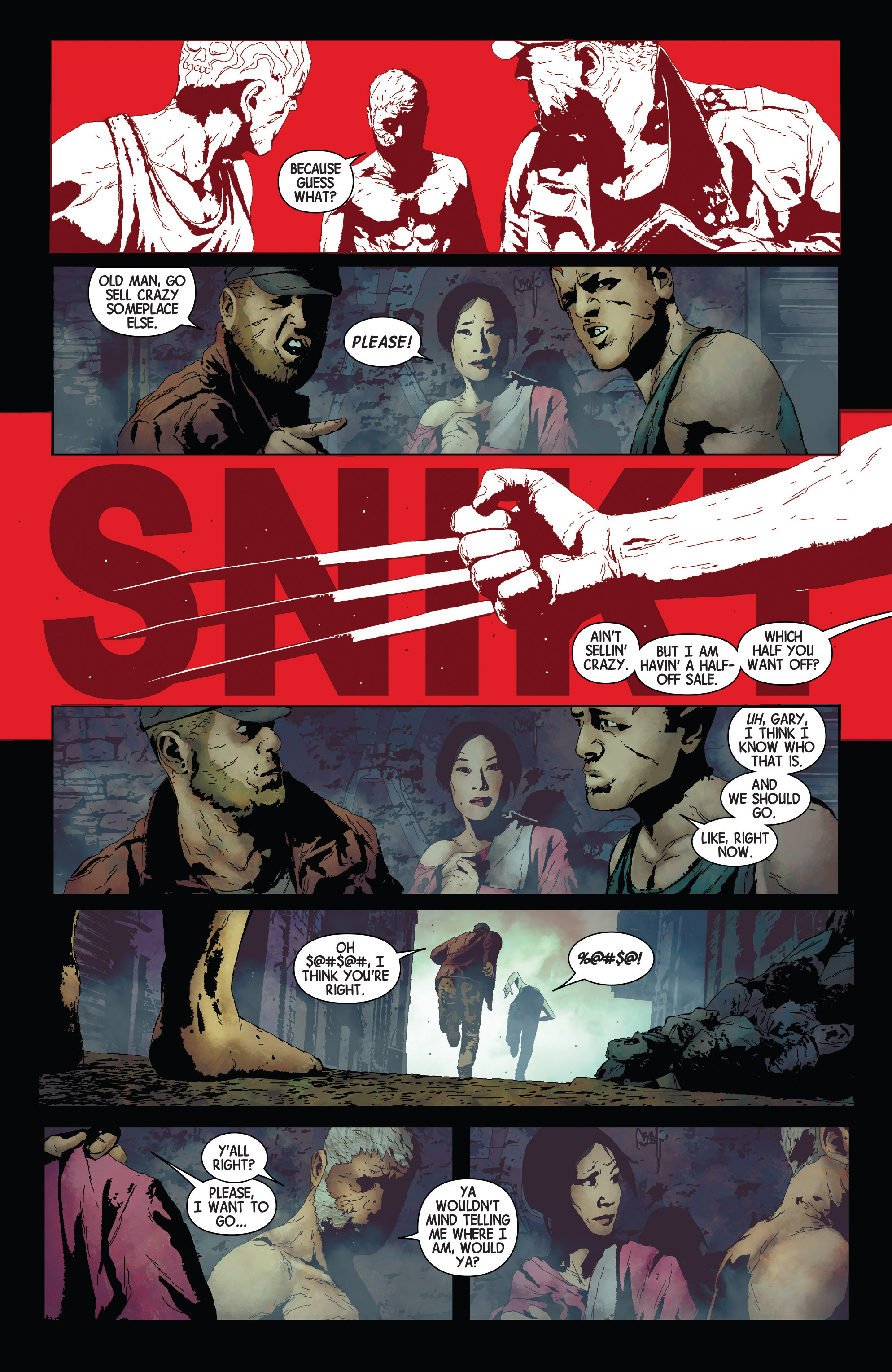 Wolverine: Old Man Logan (2015-) issue Vol. 0 - Warzones! - Page 114