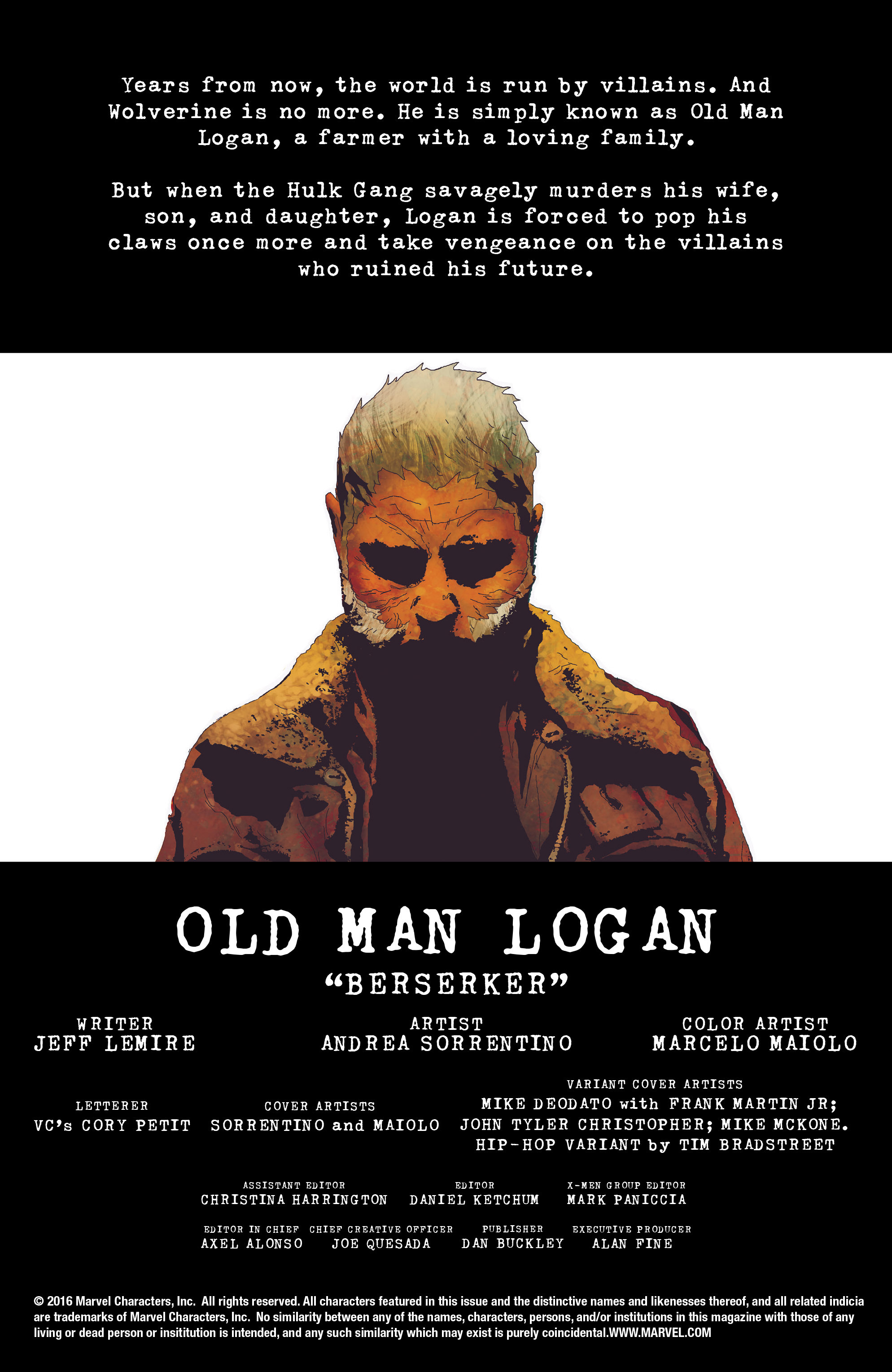 Wolverine: Old Man Logan (2015-) issue Vol. 1 - Berzerker - Page 4