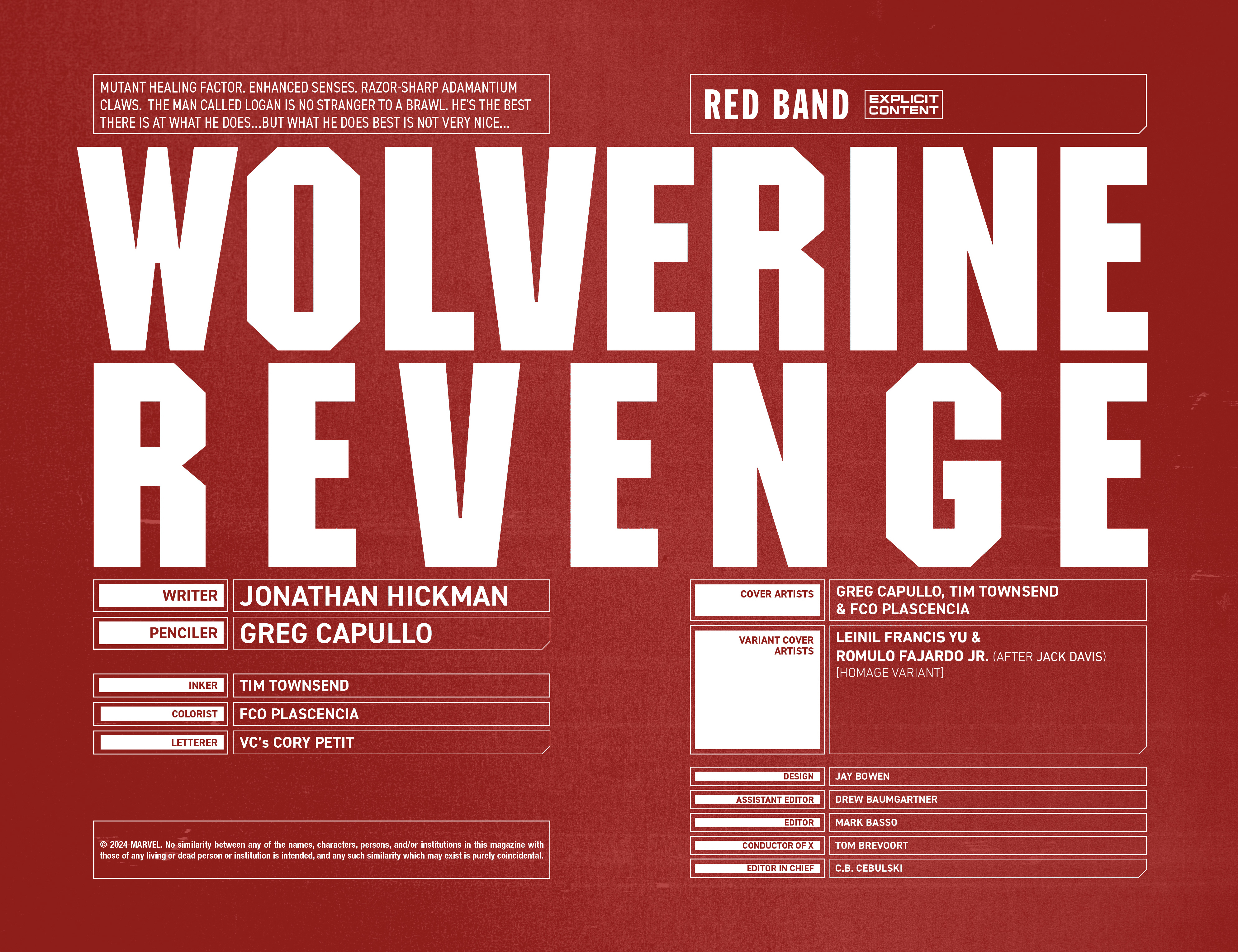 Wolverine: Revenge (2024-) issue 1 - Red Band - Page 7