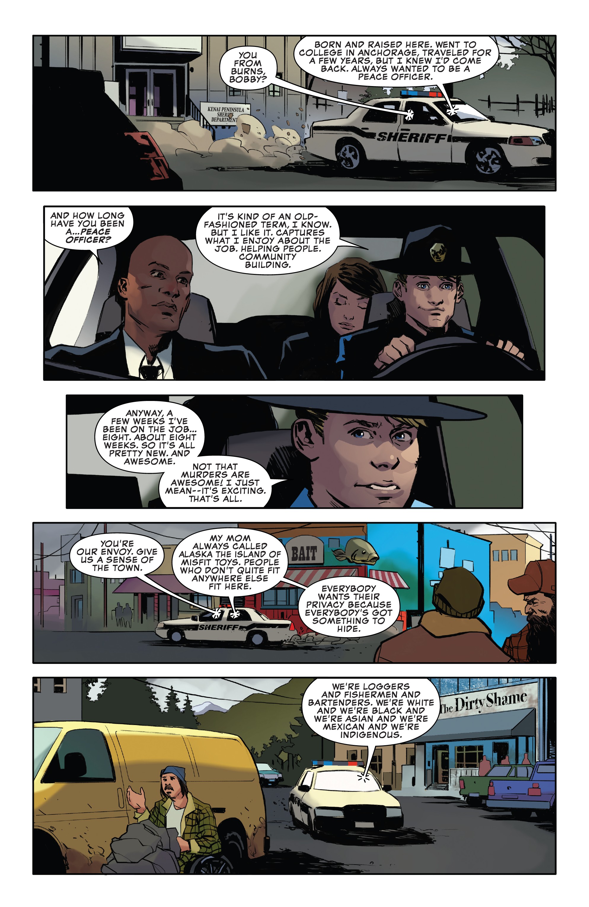 <{ $series->title }} issue 1 - Page 18