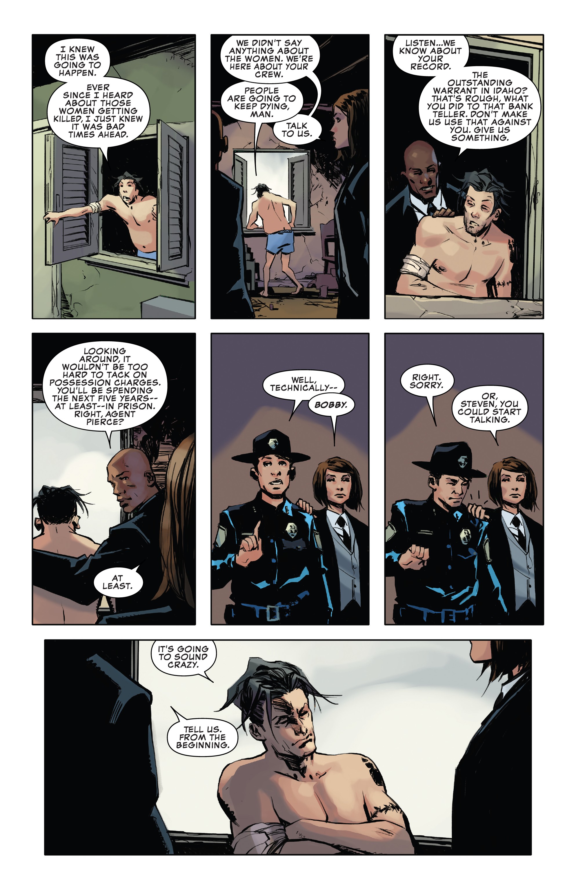 <{ $series->title }} issue 1 - Page 23