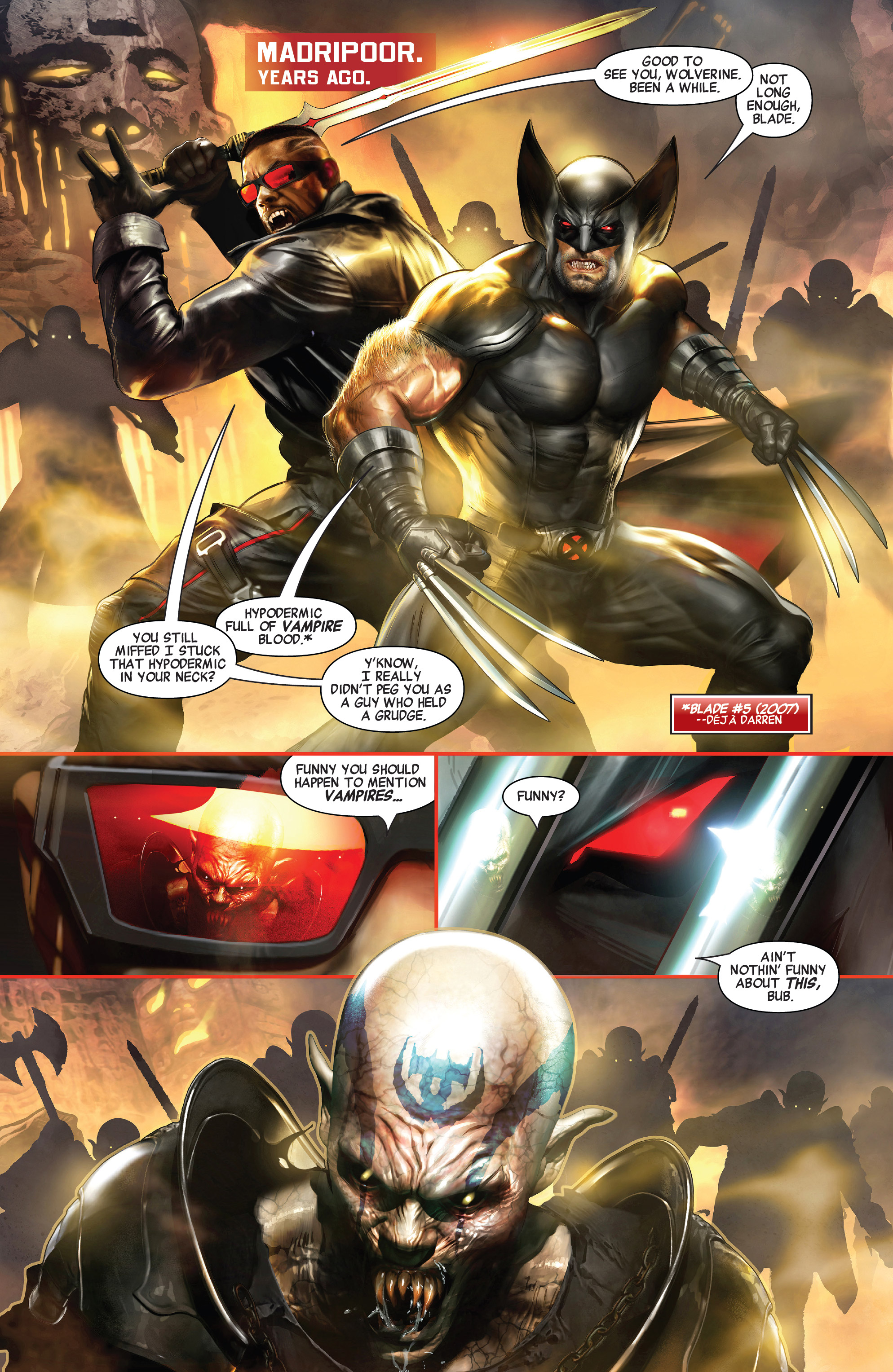 Wolverine Vs. Blade Special (2019): Chapter 1 - Page 3