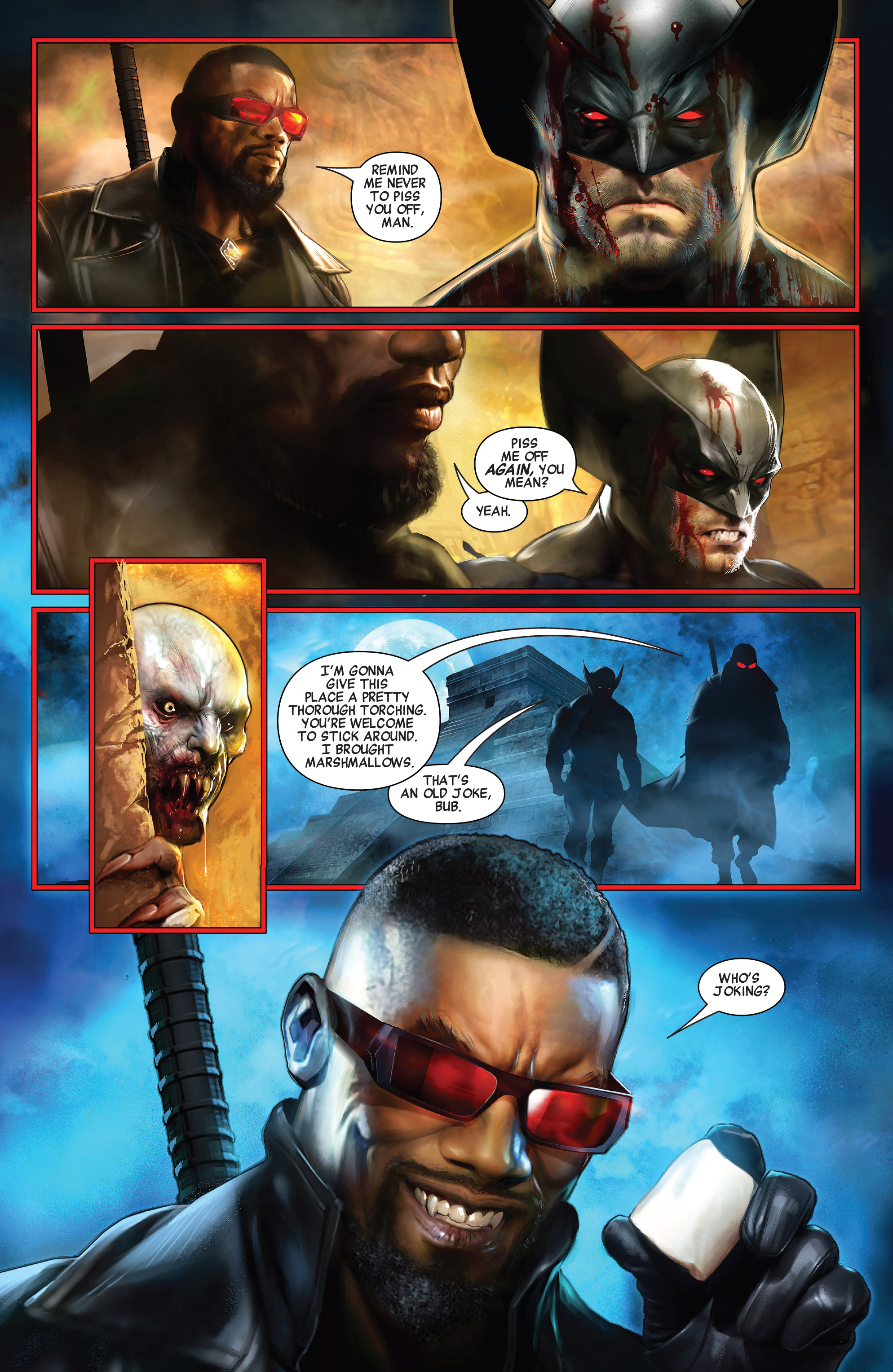 Wolverine Vs. Blade Special (2019) issue 1 - Page 8