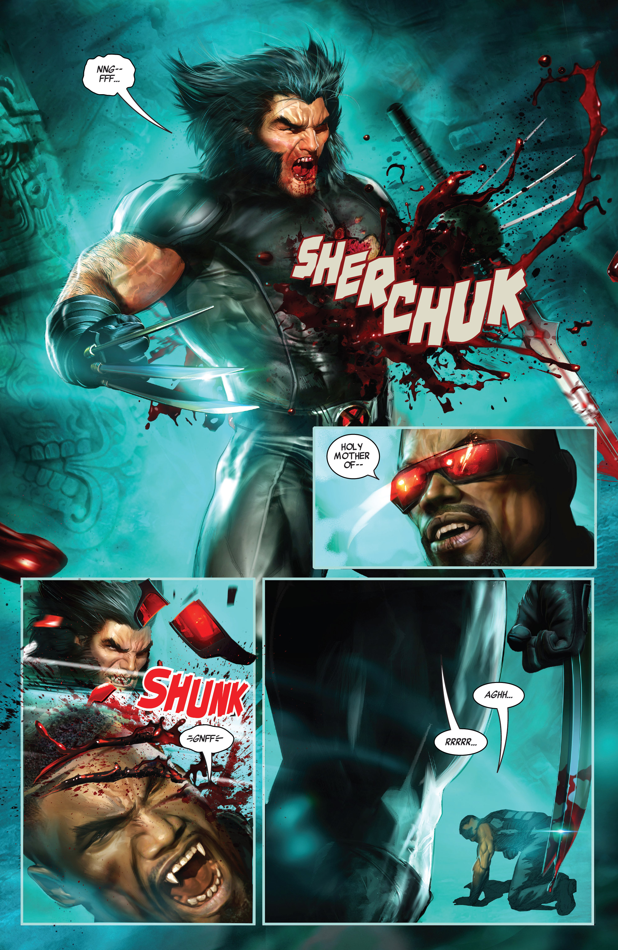 Wolverine Vs. Blade Special (2019) issue 1 - Page 28