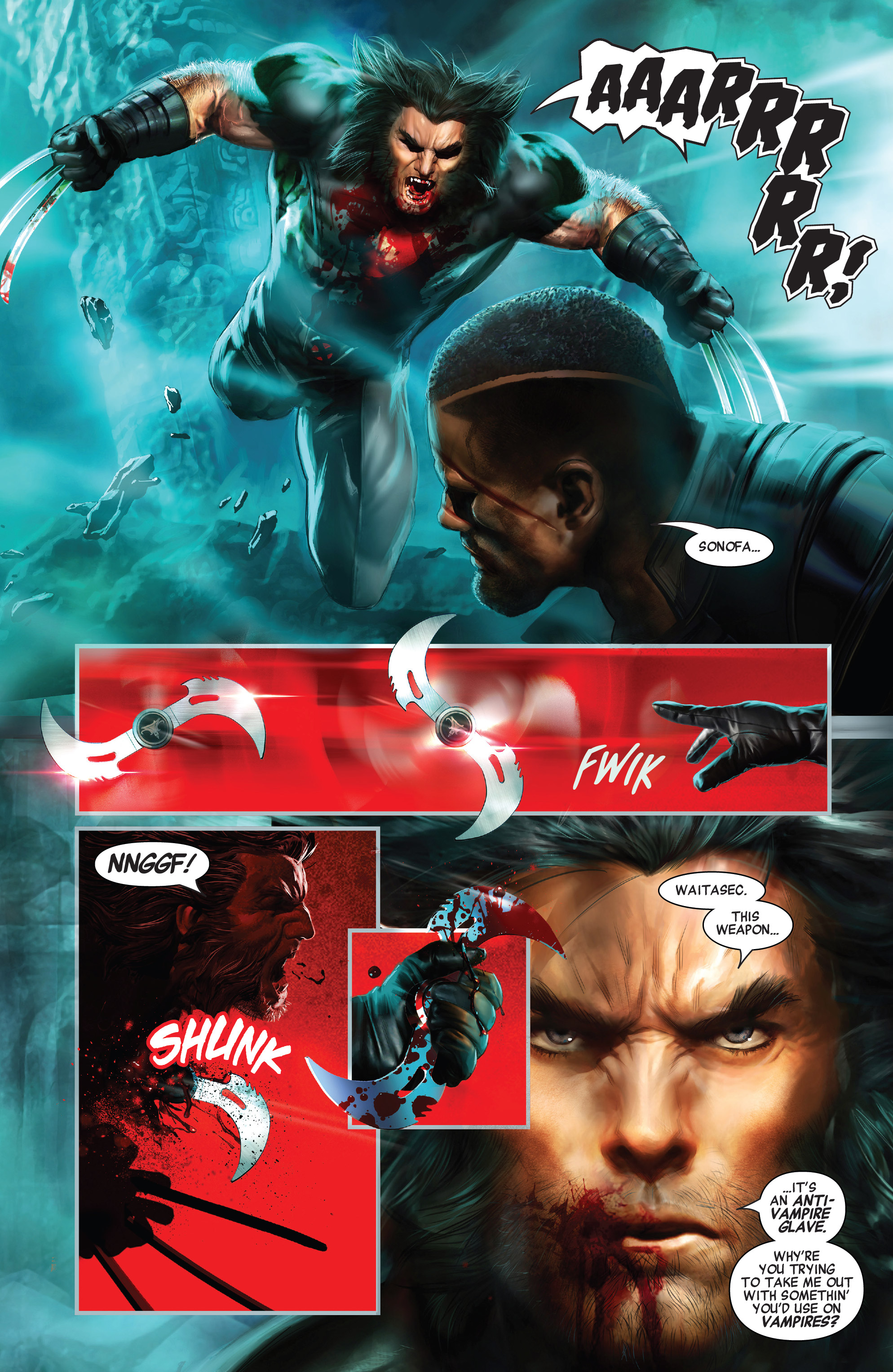 Wolverine Vs. Blade Special (2019) issue 1 - Page 29