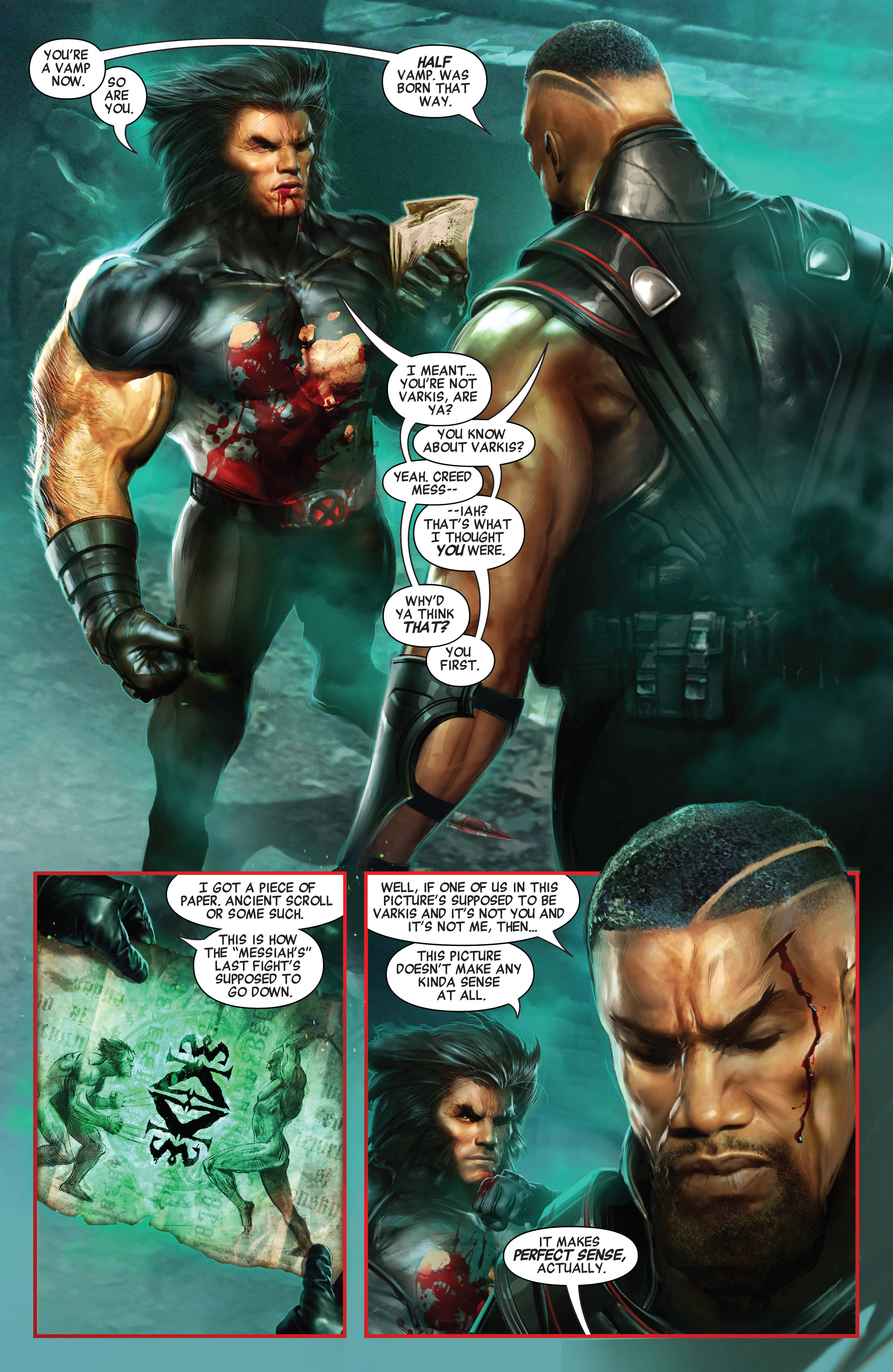 Wolverine Vs. Blade Special (2019) issue 1 - Page 30