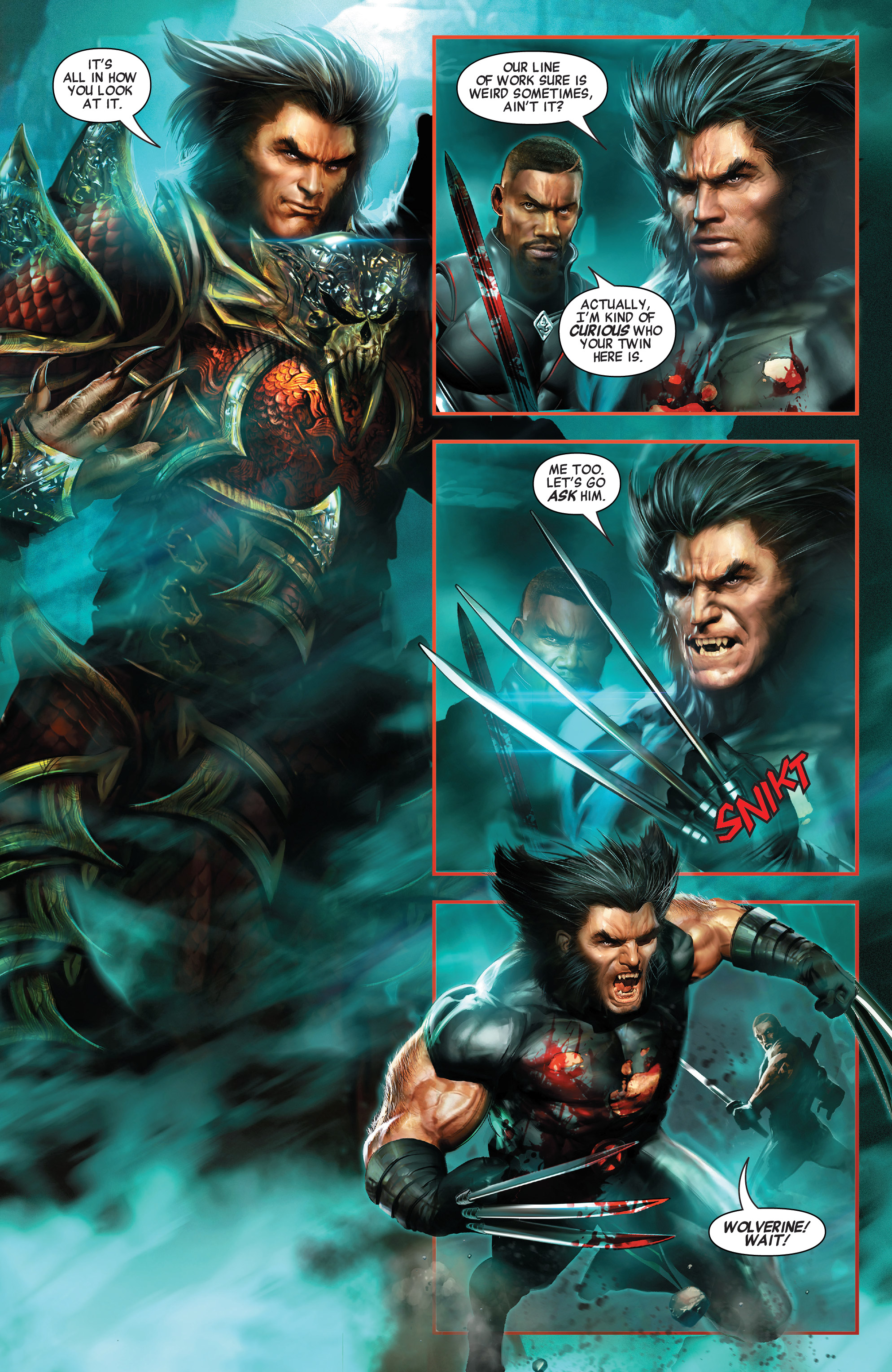 Wolverine Vs. Blade Special (2019) issue 1 - Page 31