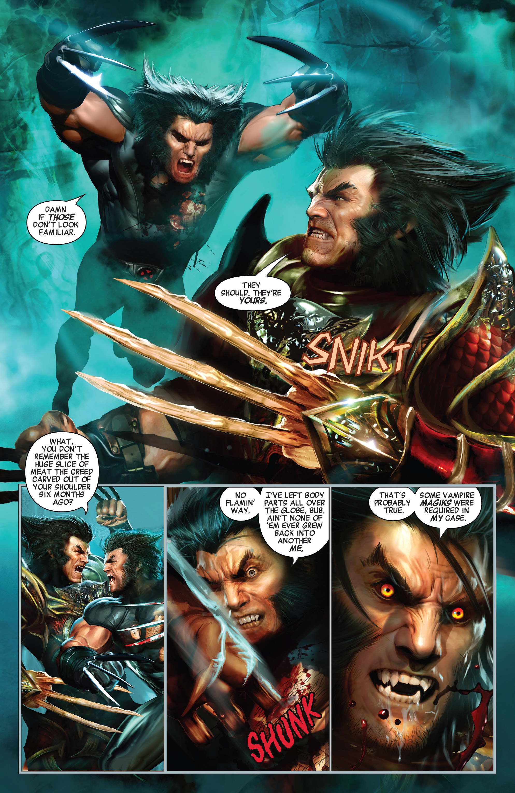 Wolverine Vs. Blade Special (2019) issue 1 - Page 32