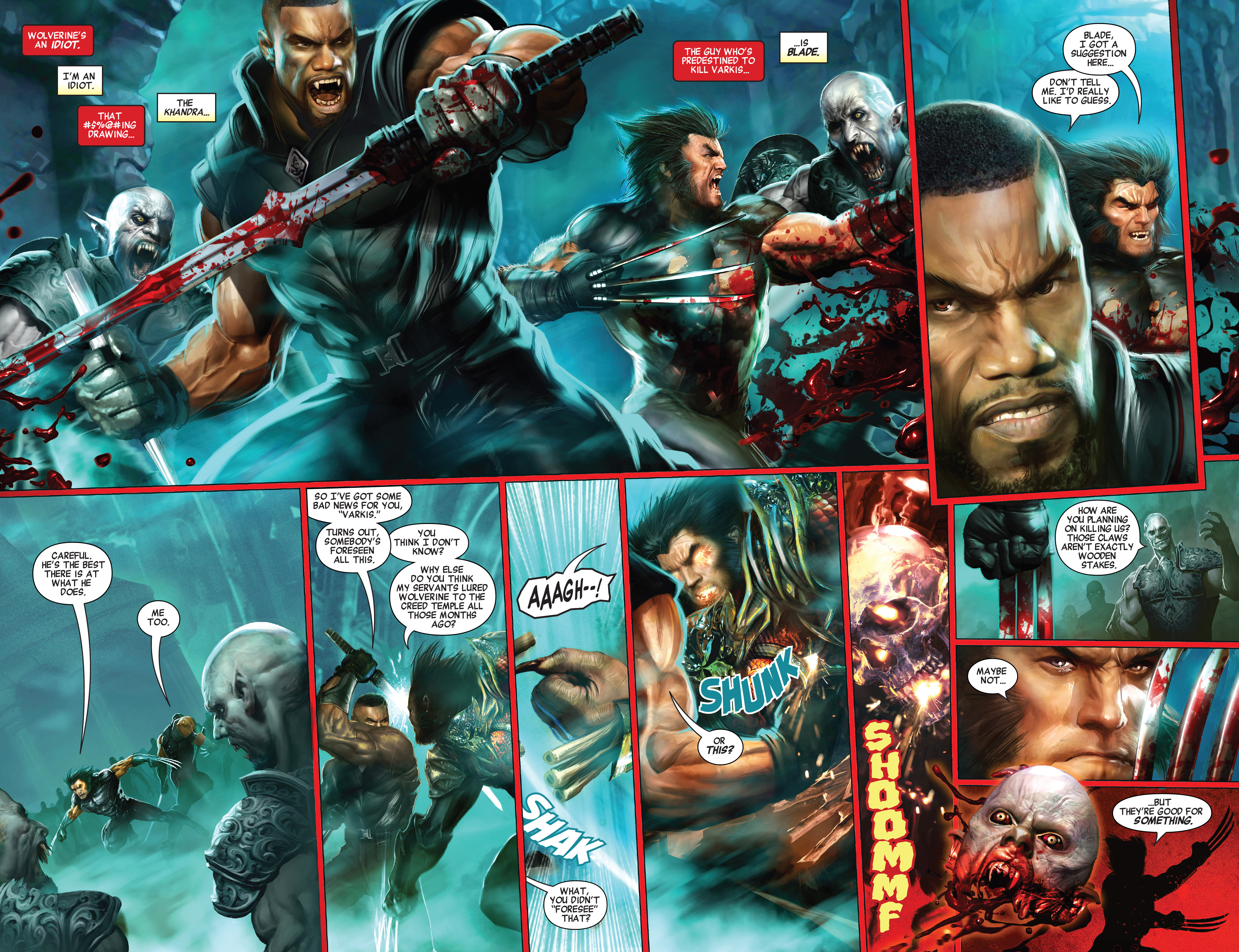 Wolverine Vs. Blade Special (2019) issue 1 - Page 34