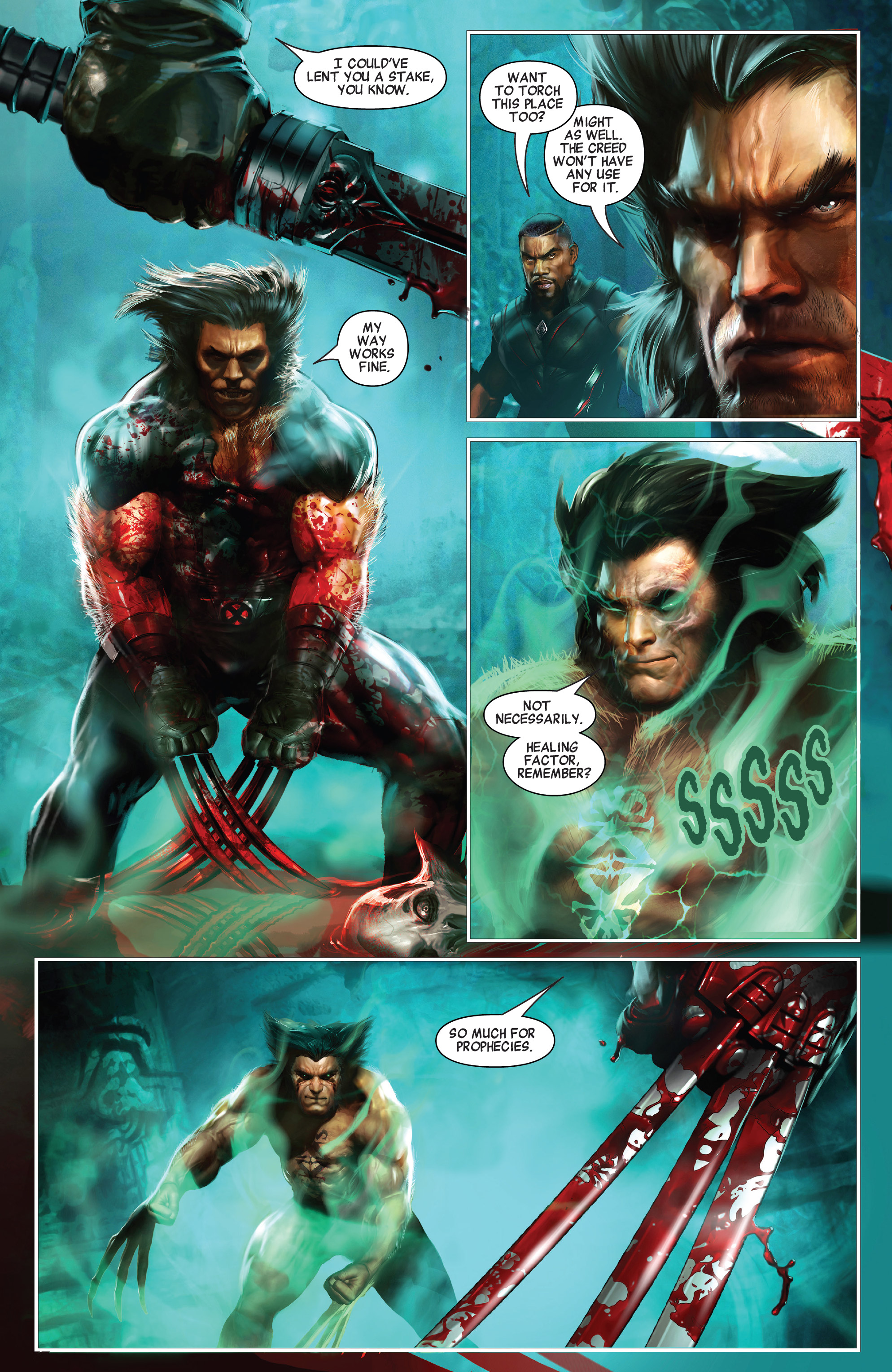 Wolverine Vs. Blade Special (2019) issue 1 - Page 35