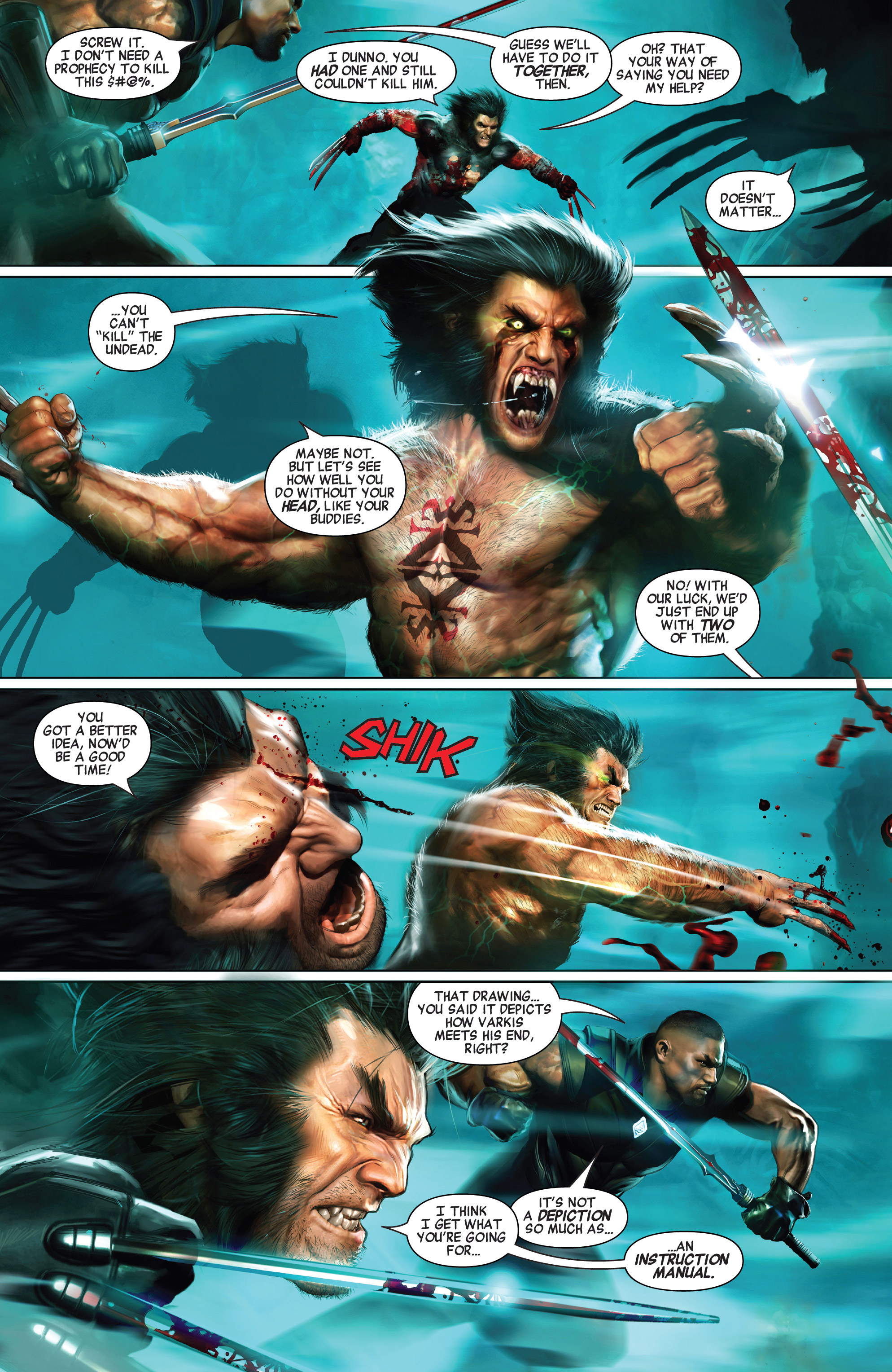 Wolverine Vs. Blade Special (2019) issue 1 - Page 36