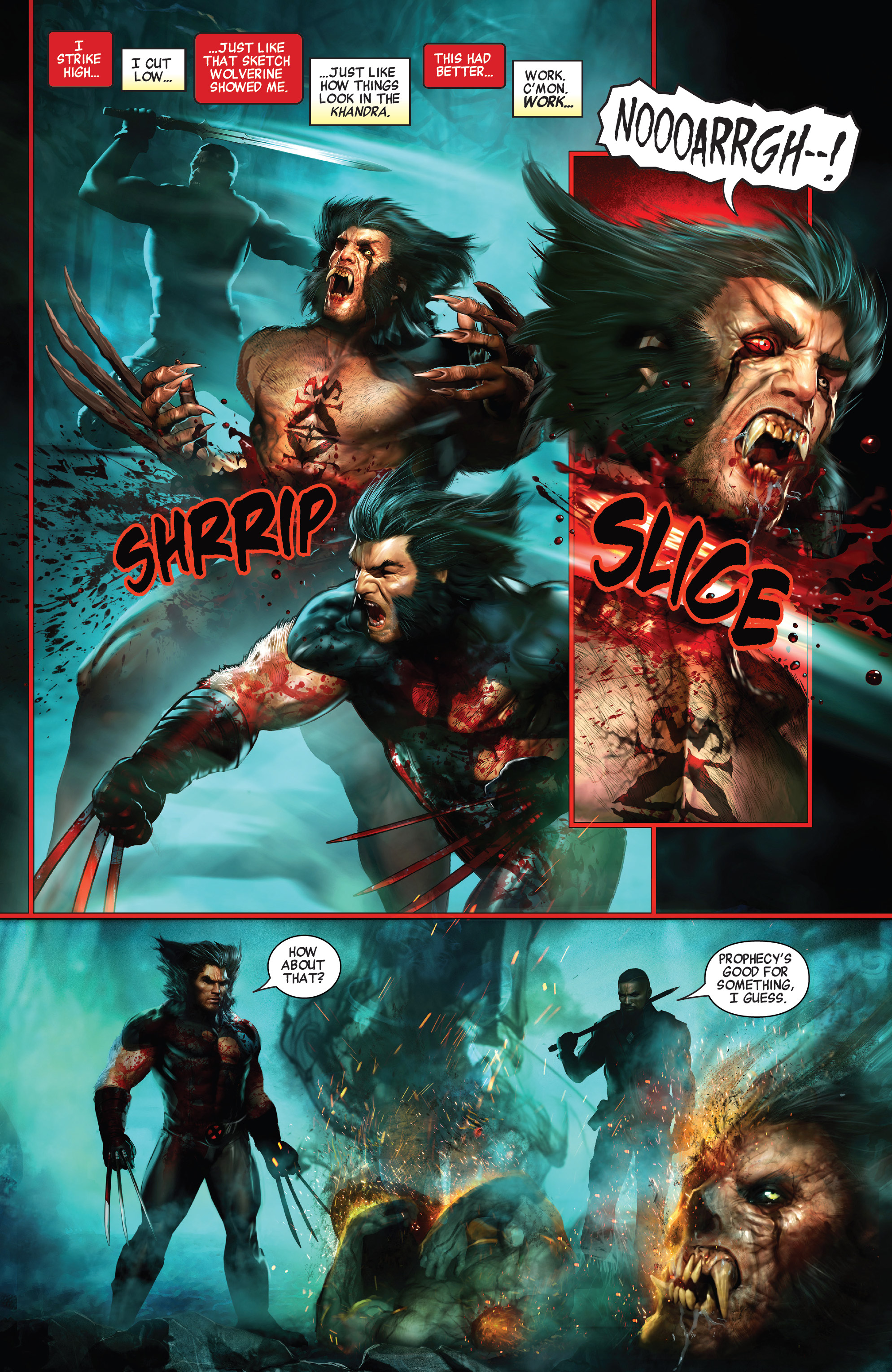 Wolverine Vs. Blade Special (2019) issue 1 - Page 38