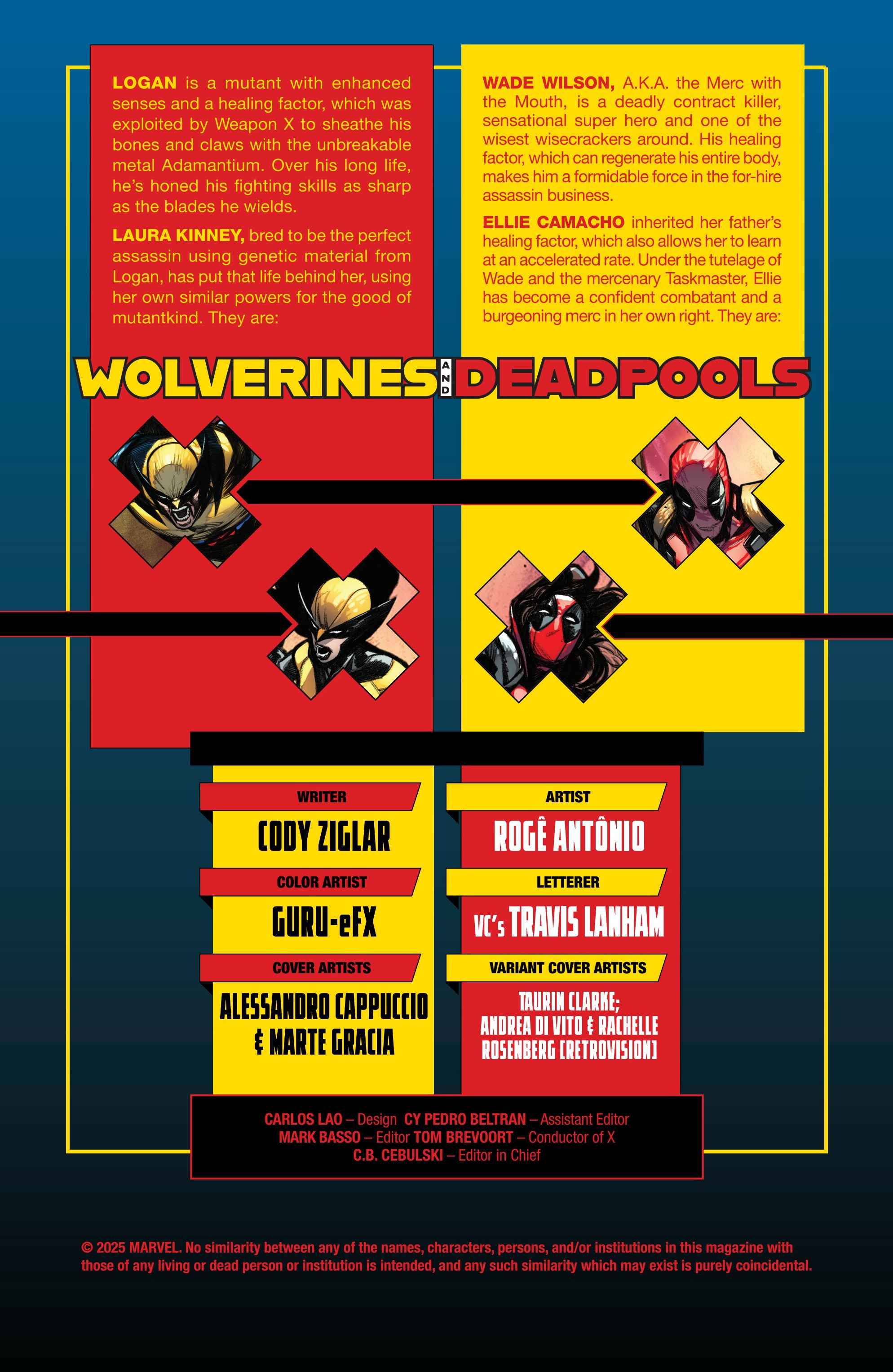 Wolverines and Deadpools (2025-): Chapter 1 - Page 2