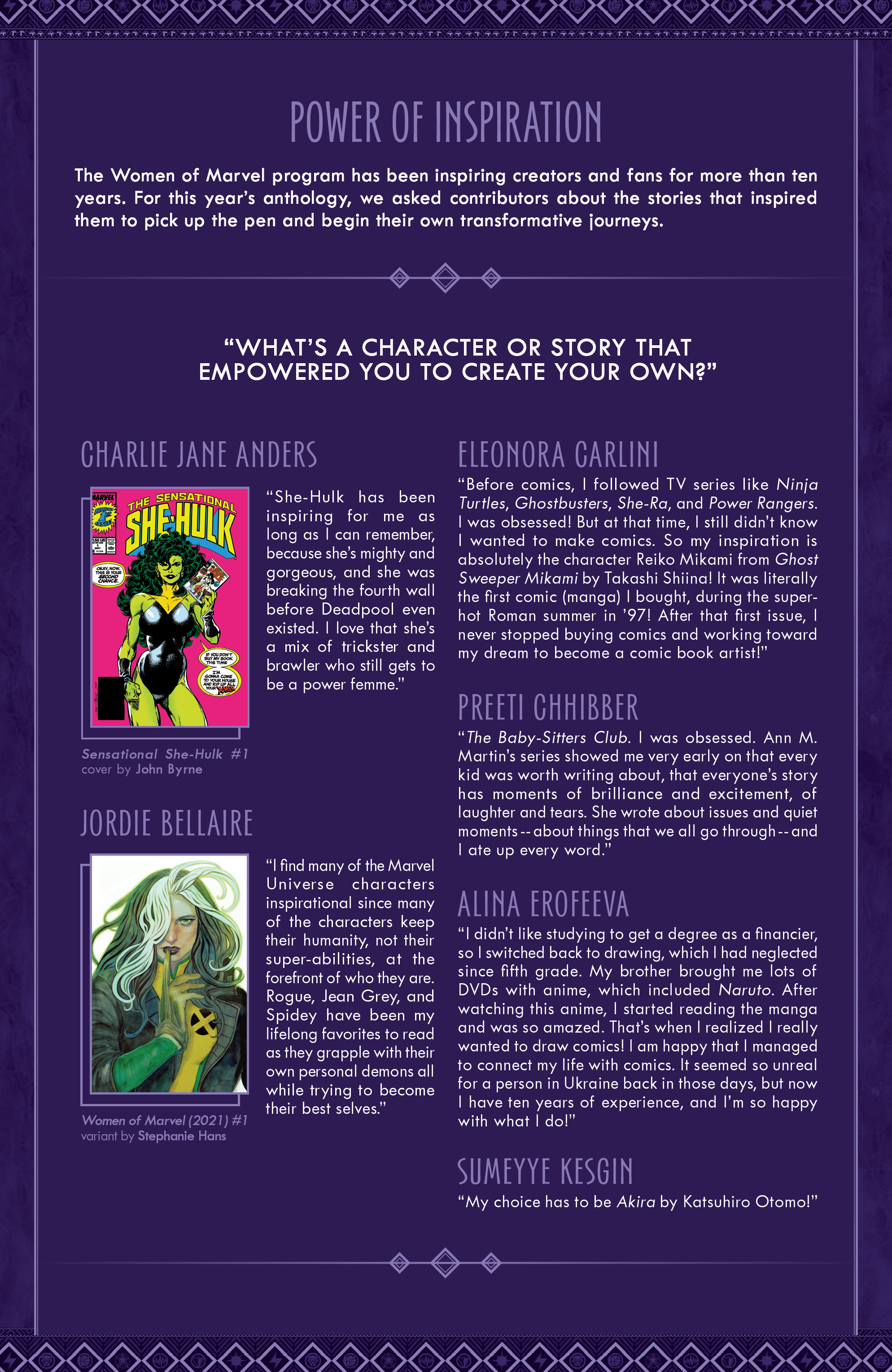 Women of Marvel (2022-): Chapter 1 - Page 4