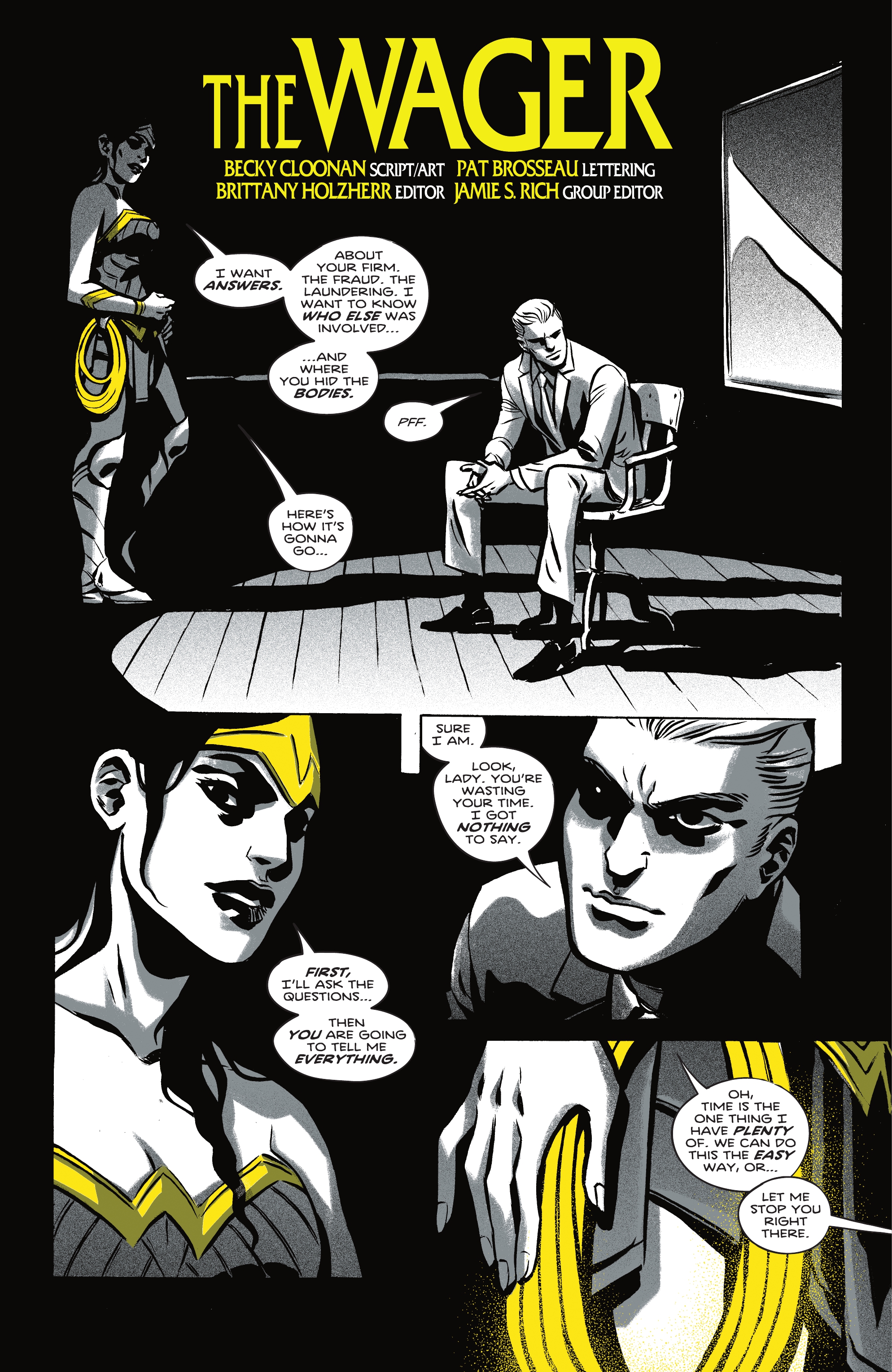 Wonder Woman Black & Gold (2021-) issue 1 - Page 35