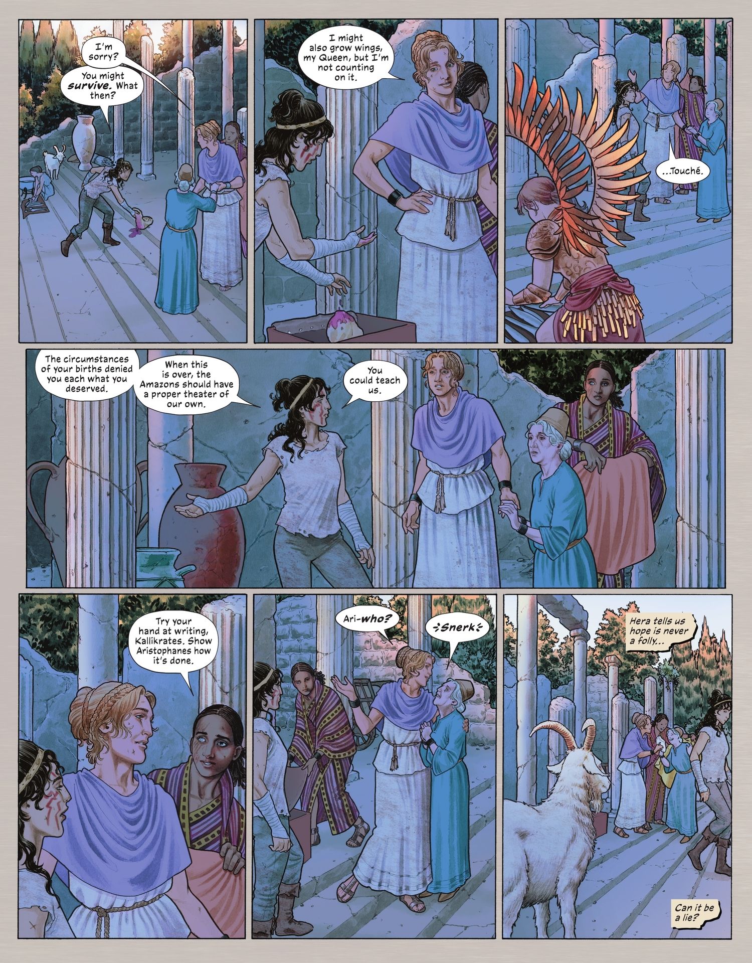 Wonder Woman Historia: The Amazons (2021-) issue 3 - Page 35