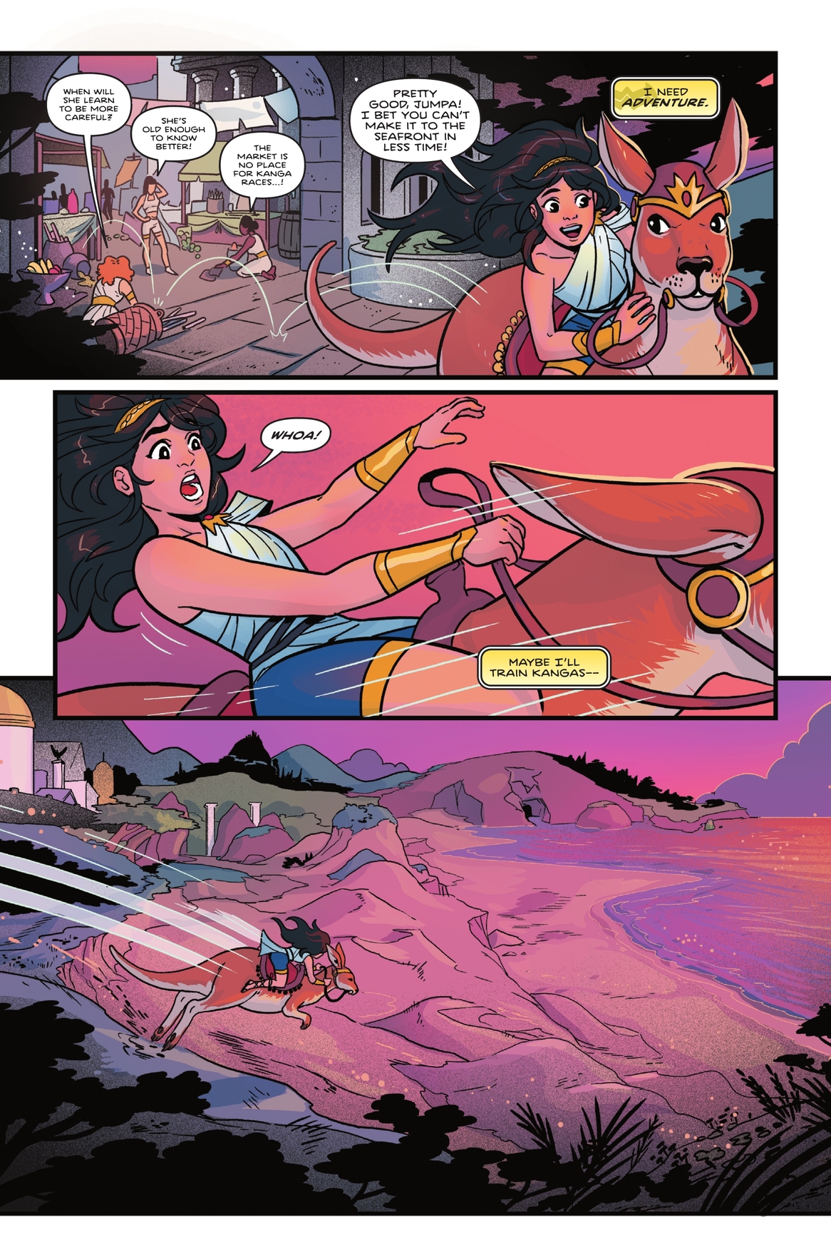 Wonder Woman: The Adventures of Young Diana (2024) issue 1 - Page 10