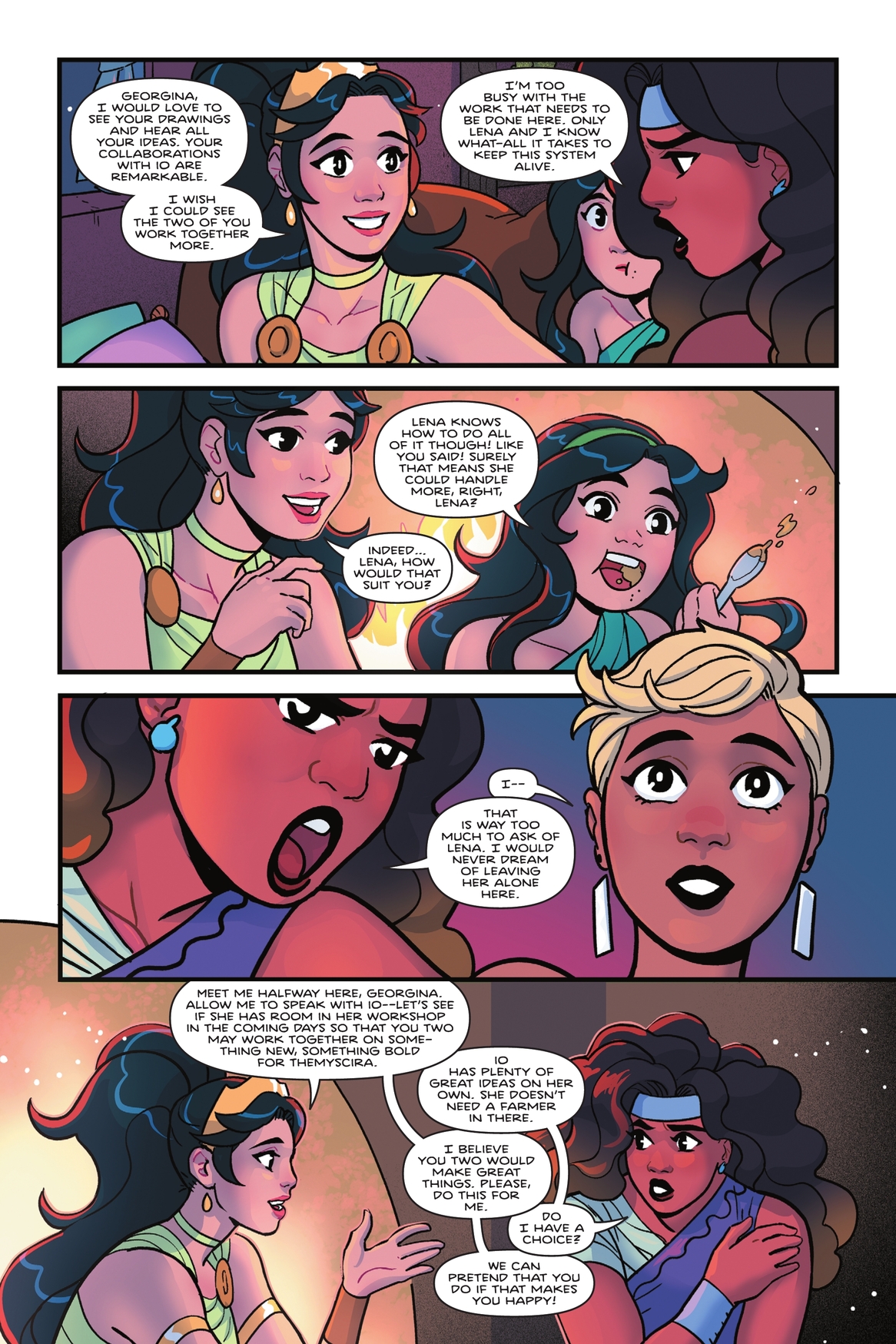 Wonder Woman: The Adventures of Young Diana (2024) issue 1 - Page 103