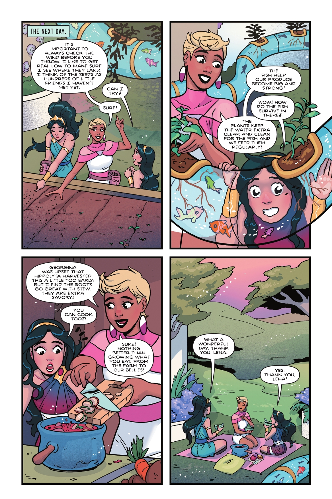 Wonder Woman: The Adventures of Young Diana (2024) issue 1 - Page 104