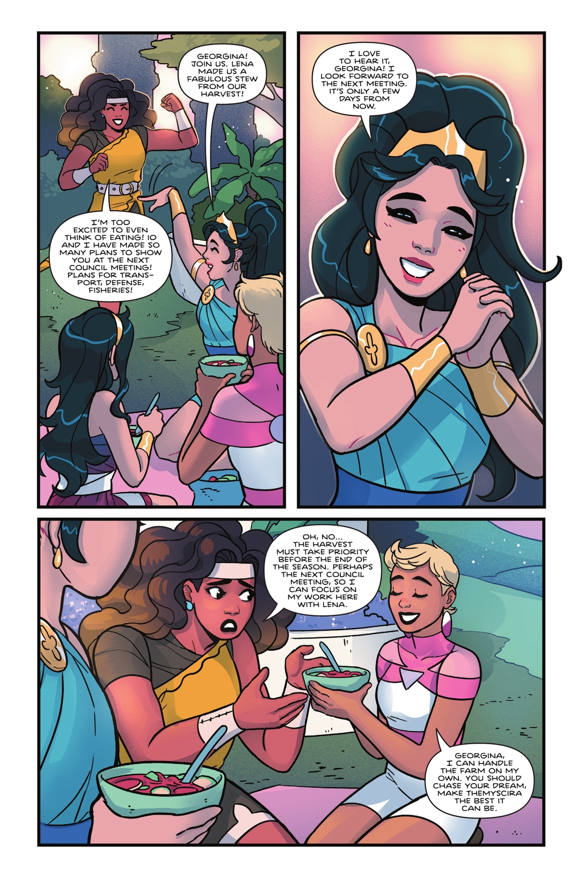 Wonder Woman: The Adventures of Young Diana (2024) issue 1 - Page 105