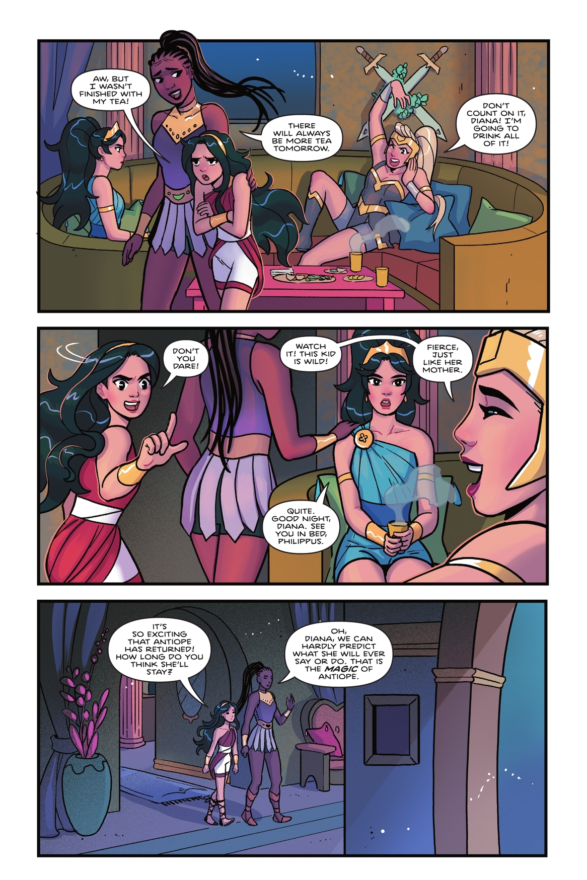 Wonder Woman: The Adventures of Young Diana (2024) issue 1 - Page 110