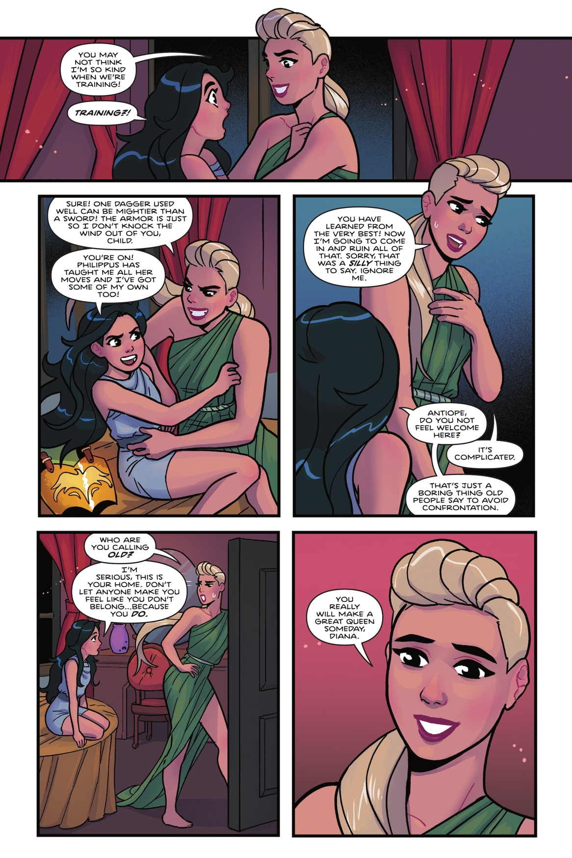 Wonder Woman: The Adventures of Young Diana (2024) issue 1 - Page 115