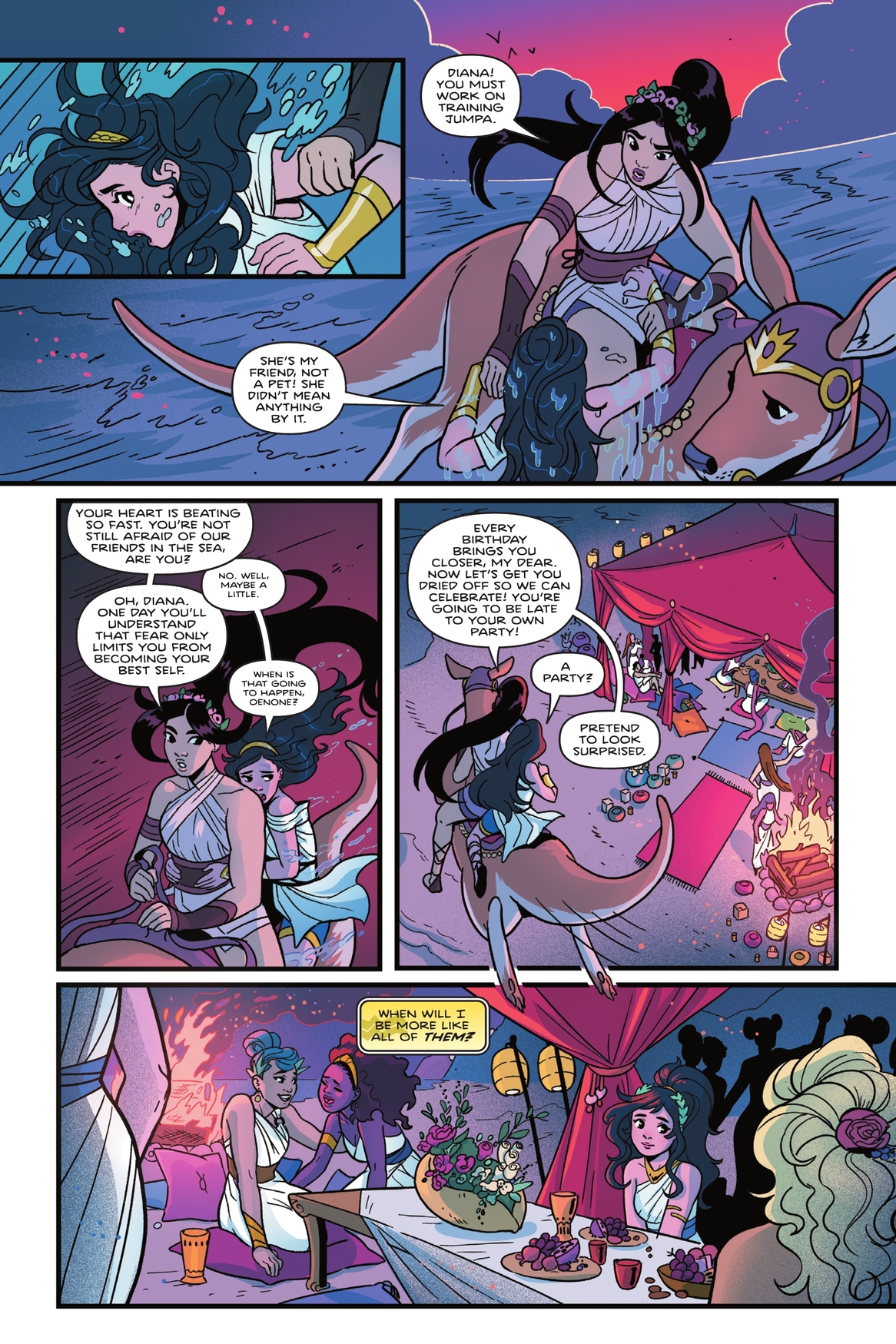 Wonder Woman: The Adventures of Young Diana (2024) issue 1 - Page 12