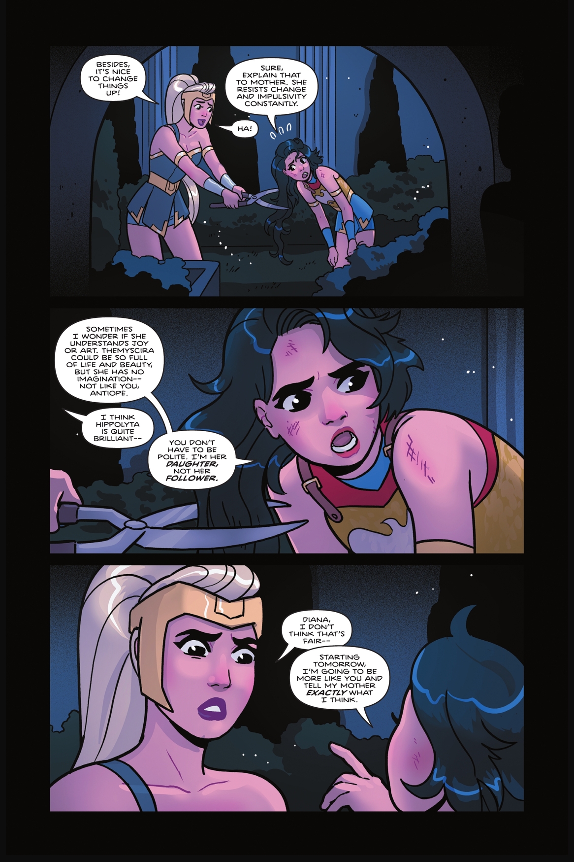 Wonder Woman: The Adventures of Young Diana (2024) issue 1 - Page 131