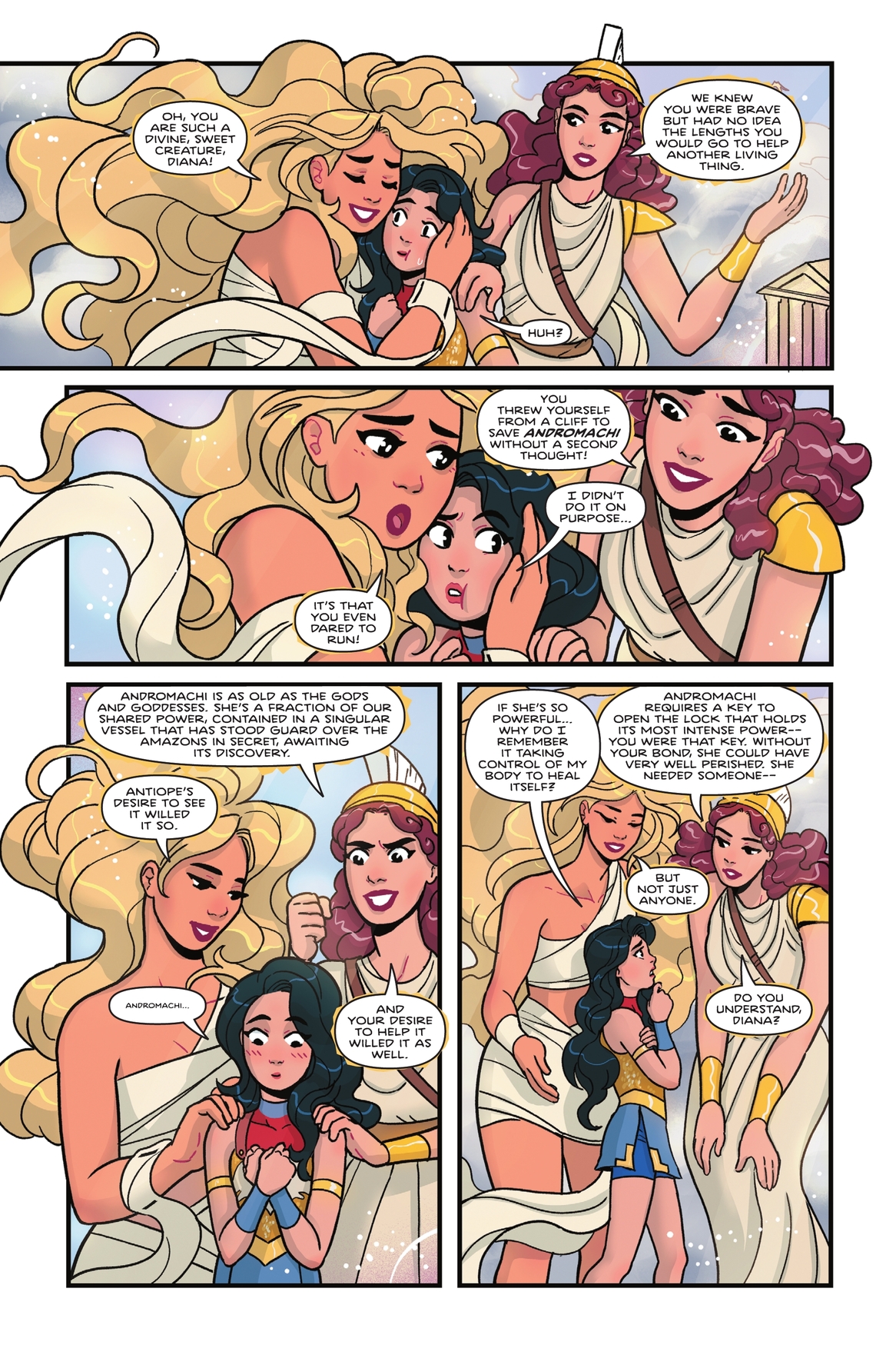 Wonder Woman: The Adventures of Young Diana (2024) issue 1 - Page 161