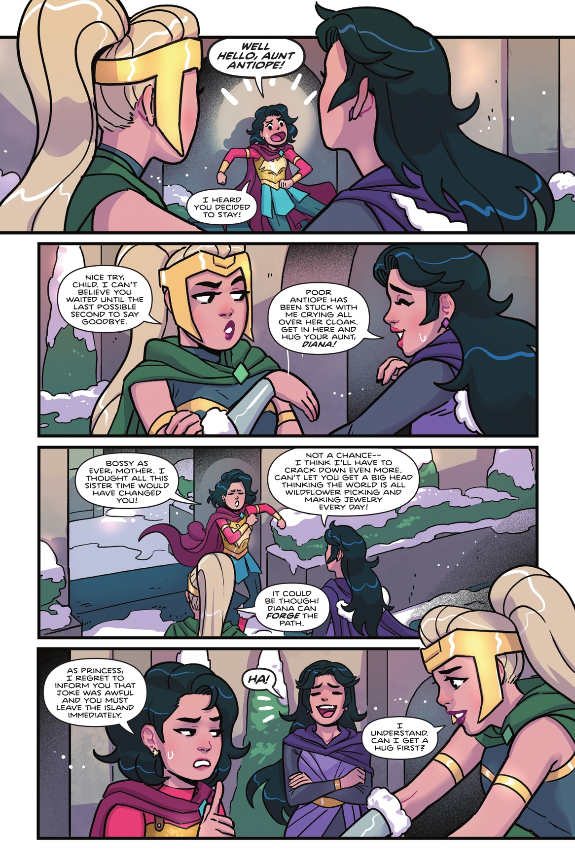 Wonder Woman: The Adventures of Young Diana (2024) issue 1 - Page 169