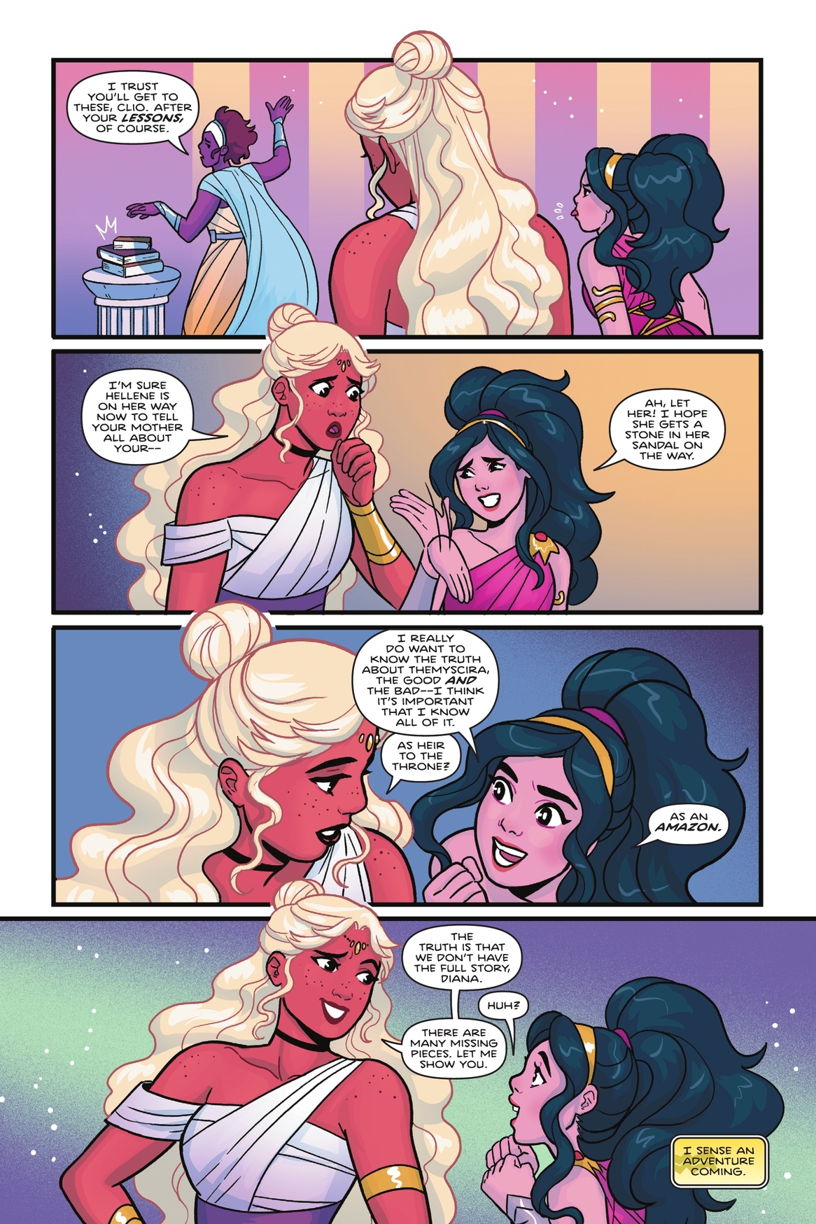 Wonder Woman: The Adventures of Young Diana (2024) issue 1 - Page 17