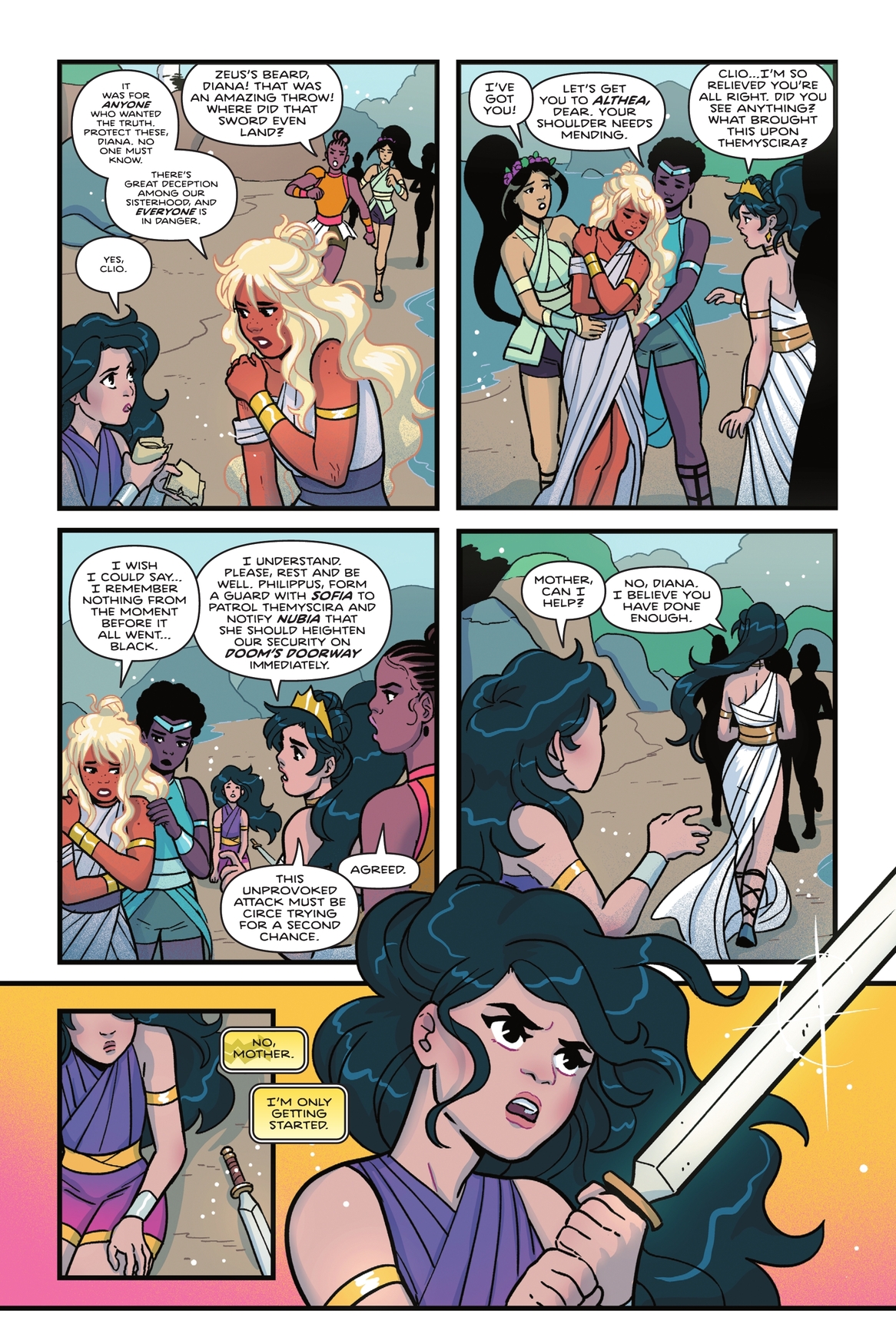 Wonder Woman: The Adventures of Young Diana (2024) issue 1 - Page 53