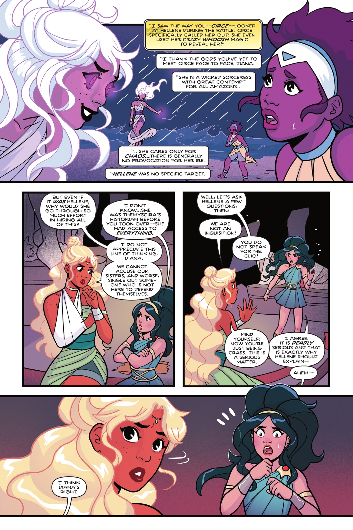 Wonder Woman: The Adventures of Young Diana (2024) issue 1 - Page 56