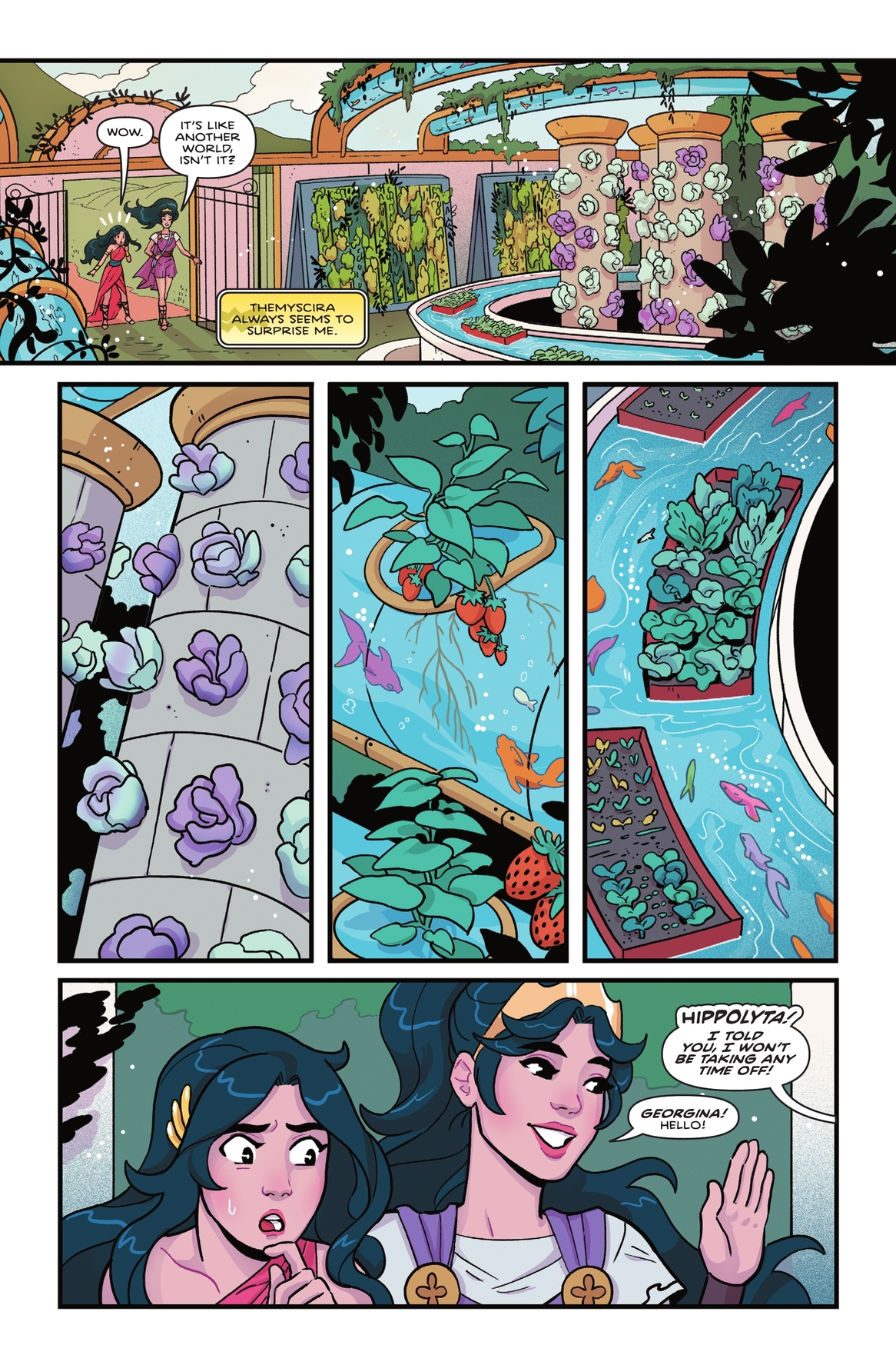 Wonder Woman: The Adventures of Young Diana (2024) issue 1 - Page 96