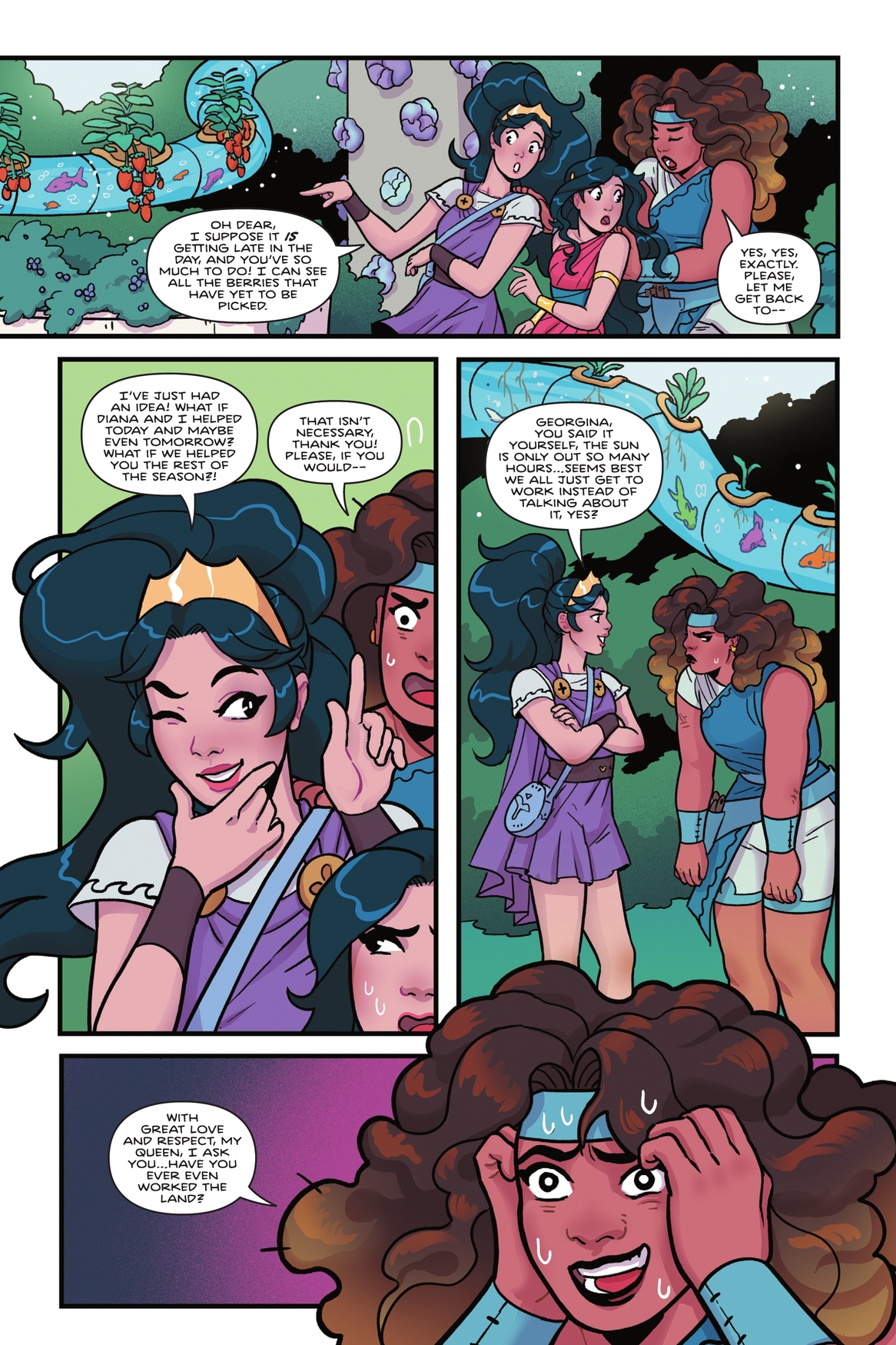 Wonder Woman: The Adventures of Young Diana (2024) issue 1 - Page 99