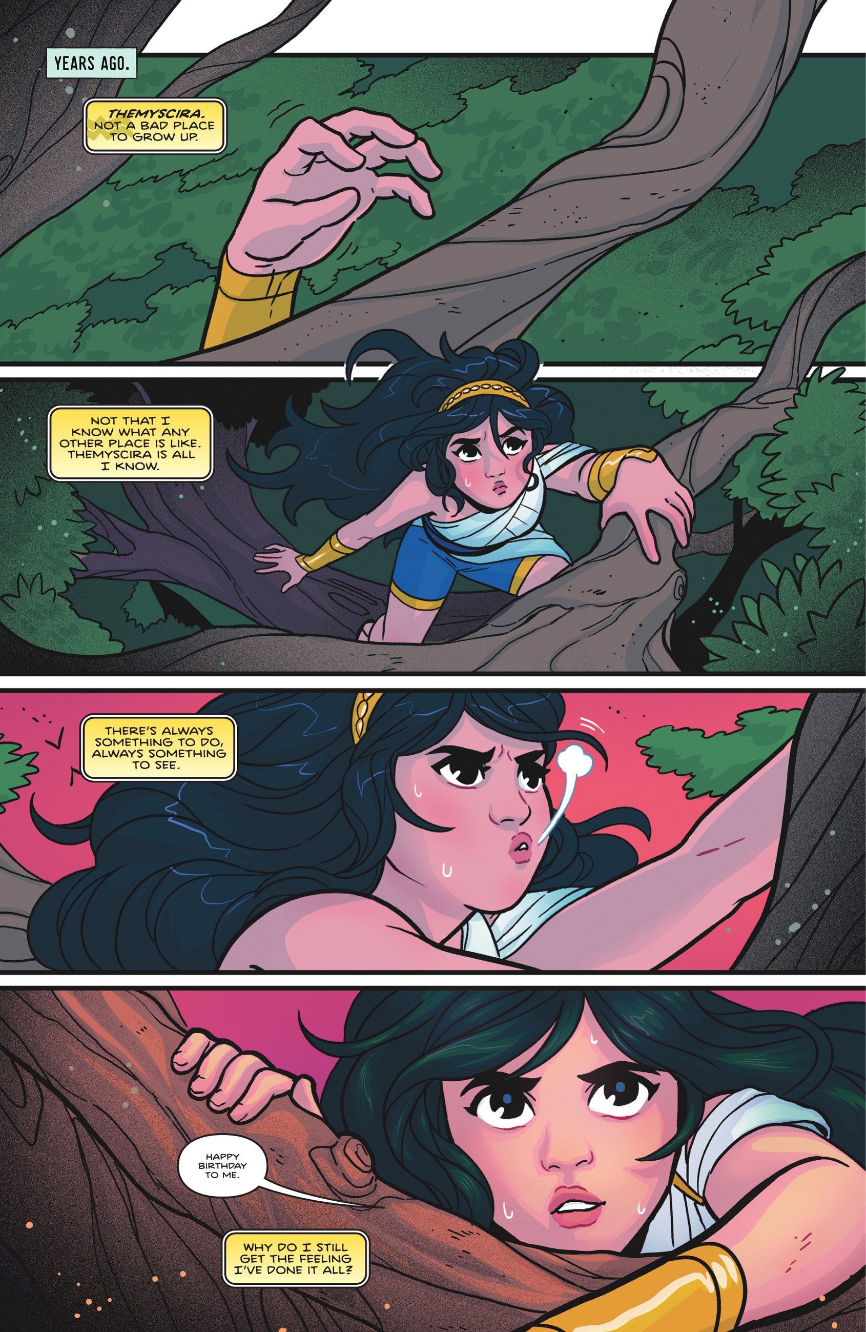 Wonder Woman: The Adventures of Young Diana Special (2021): Chapter 1 - Page 4