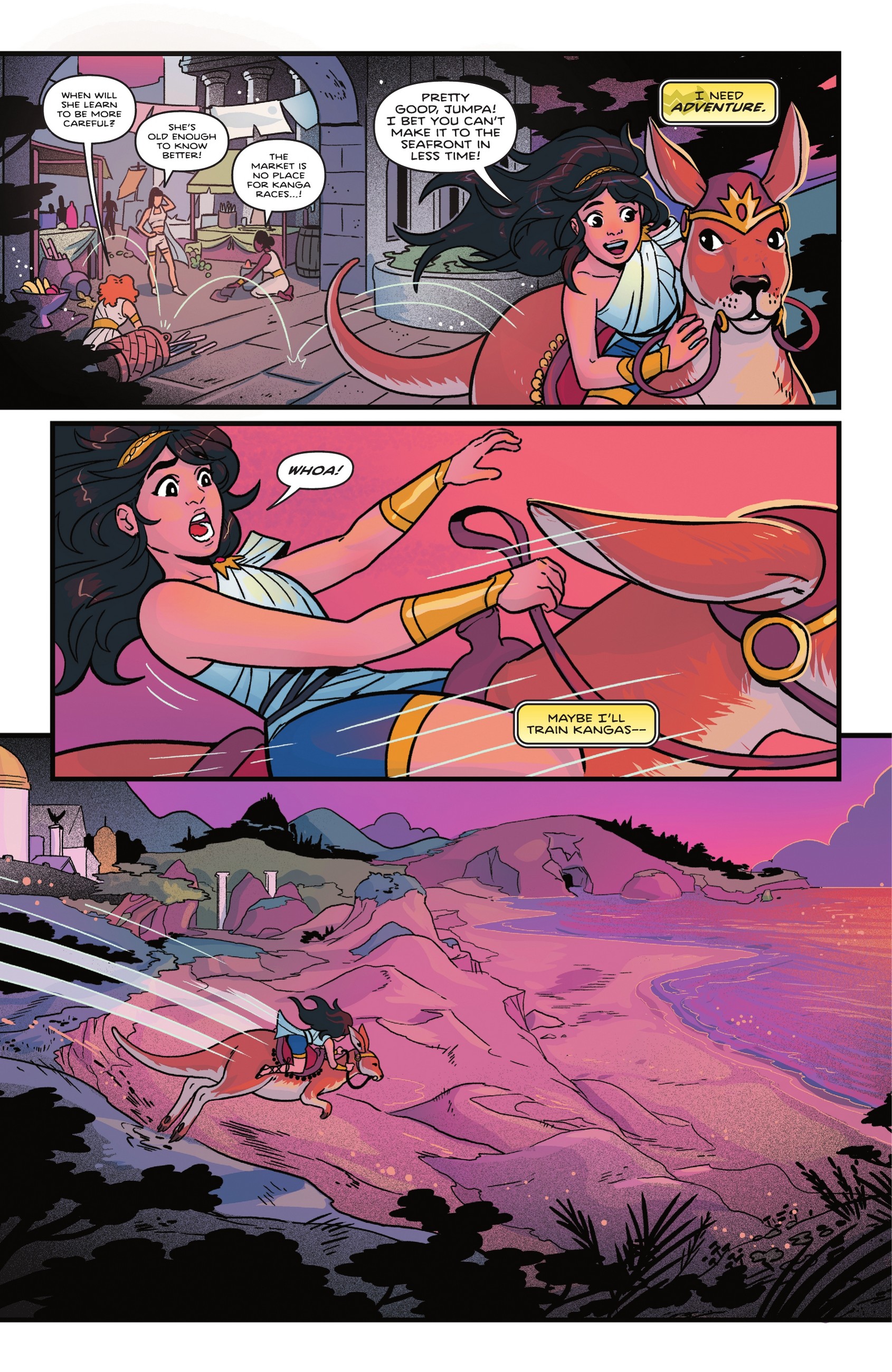 Wonder Woman: The Adventures of Young Diana Special (2021) issue 1 - Page 8