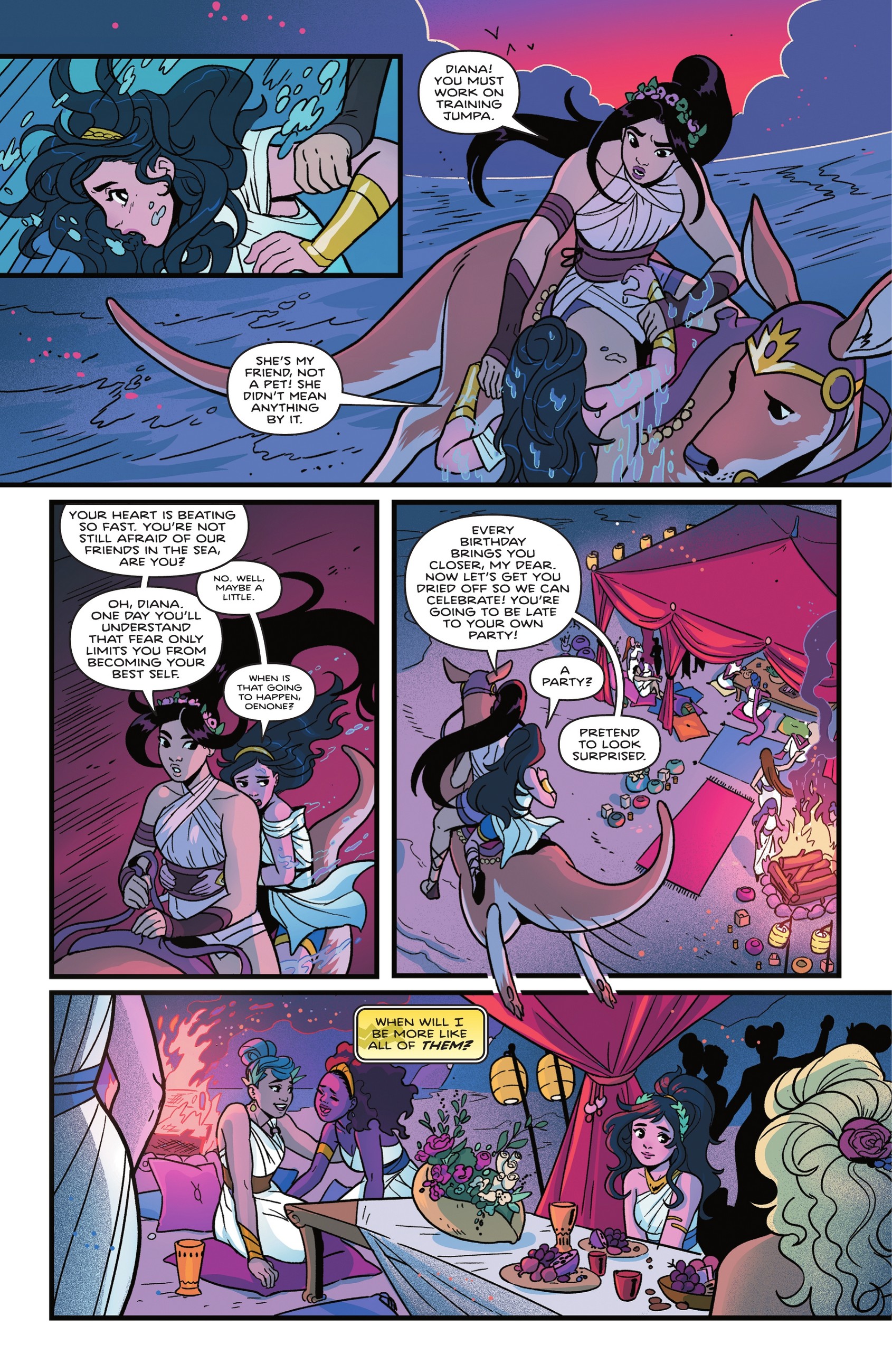 Wonder Woman: The Adventures of Young Diana Special (2021) issue 1 - Page 10