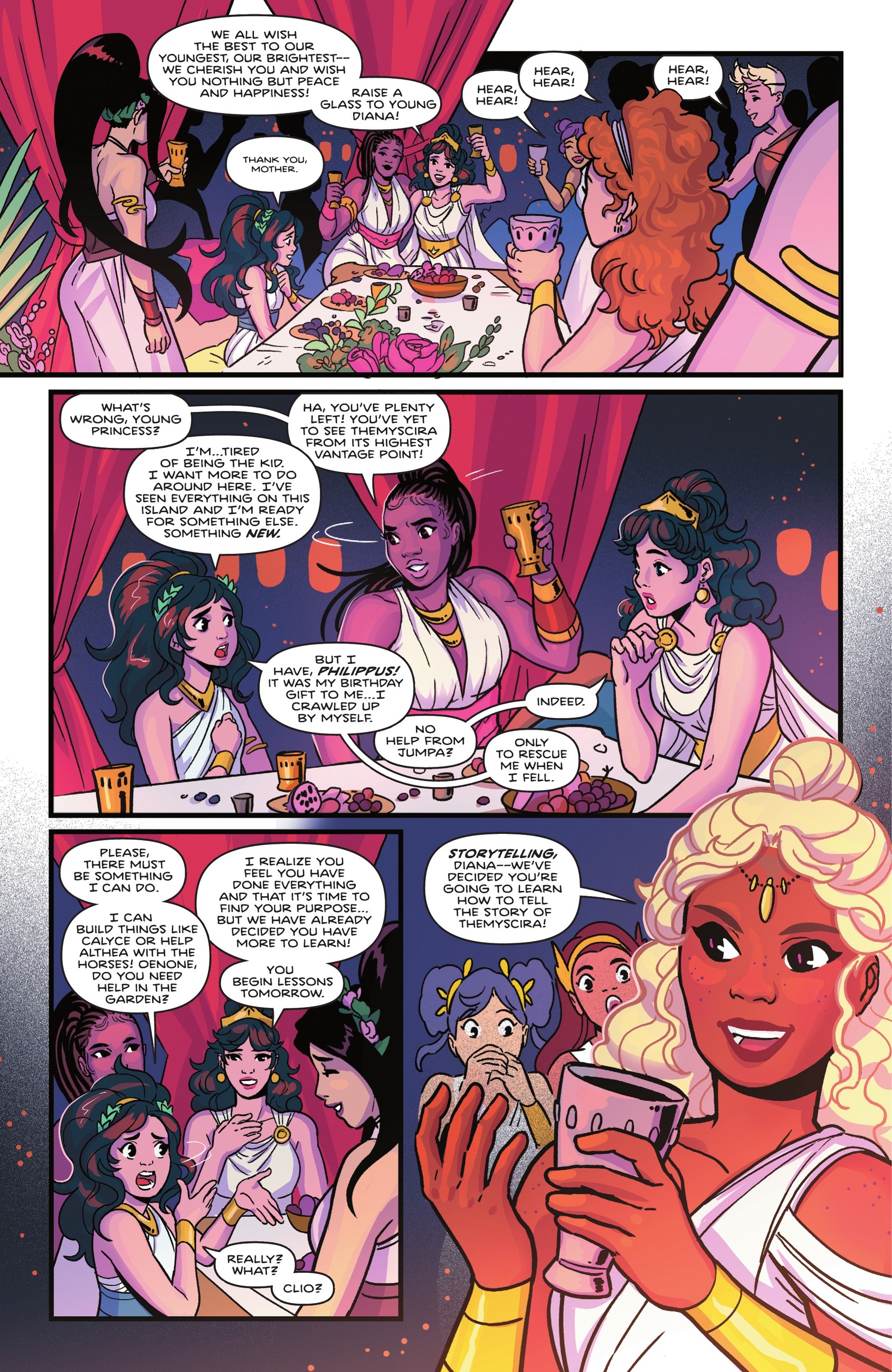 Wonder Woman: The Adventures of Young Diana Special (2021) issue 1 - Page 11