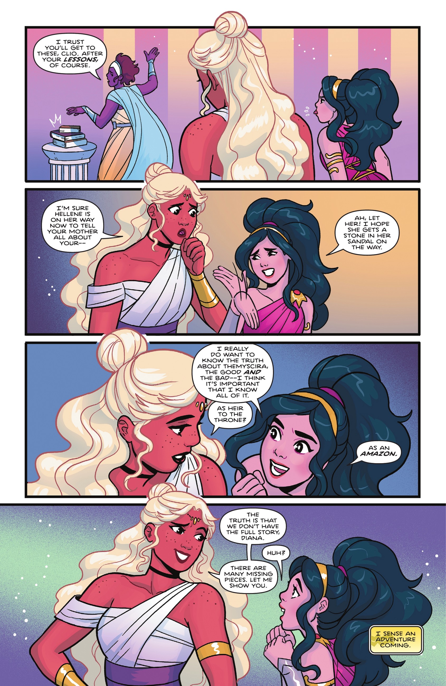 Wonder Woman: The Adventures of Young Diana Special (2021) issue 1 - Page 15