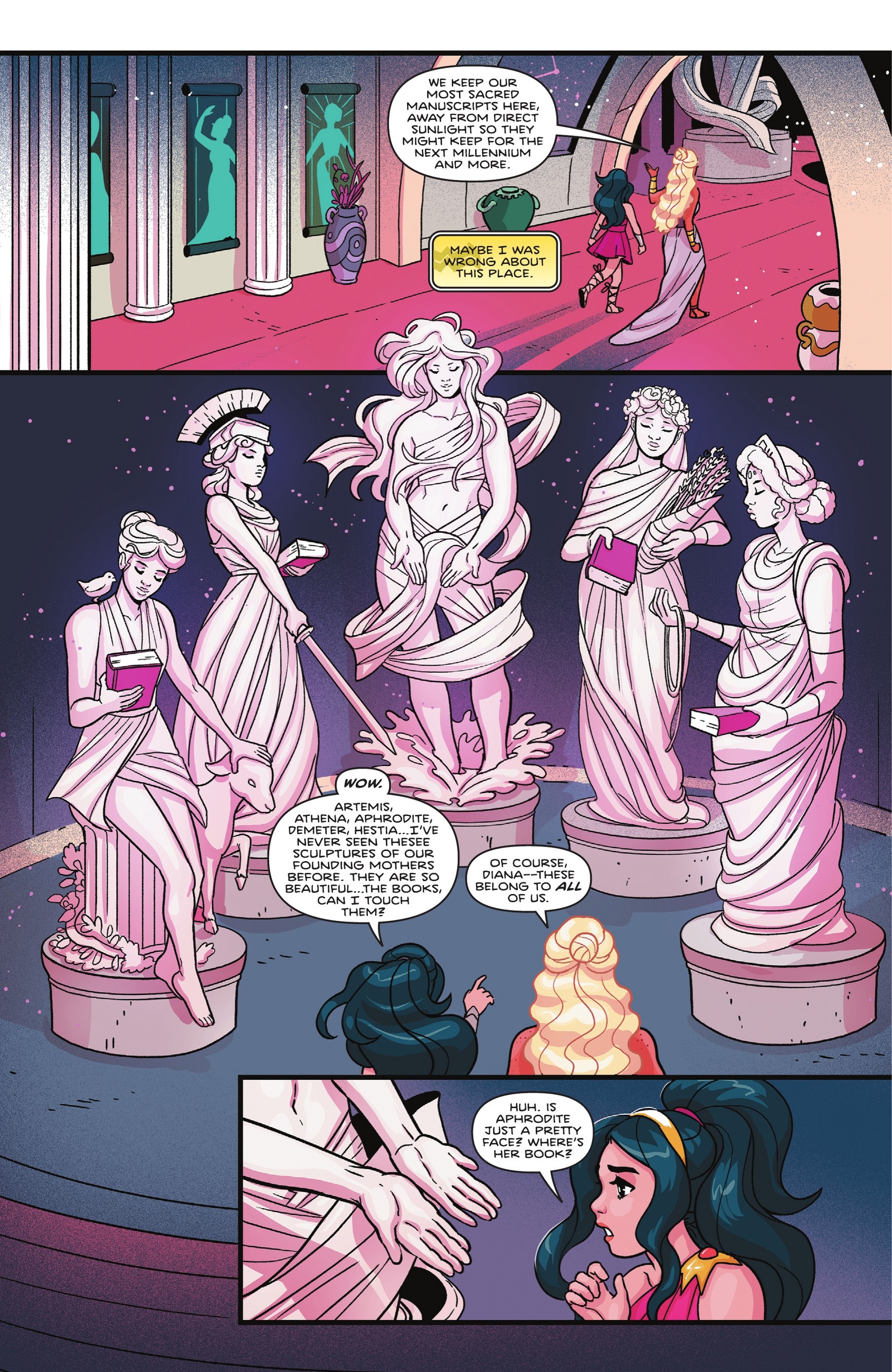 Wonder Woman: The Adventures of Young Diana Special (2021) issue 1 - Page 16