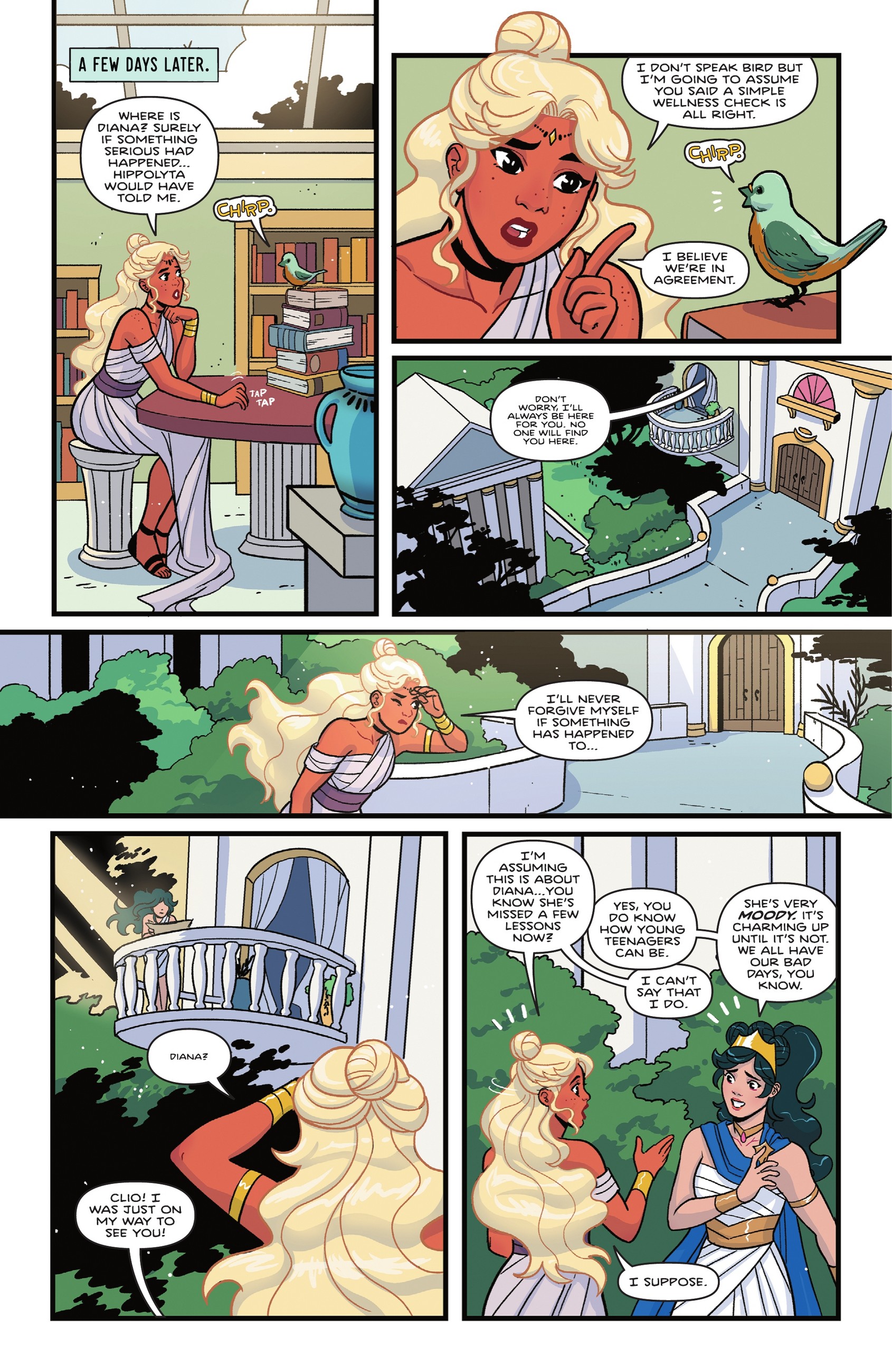 Wonder Woman: The Adventures of Young Diana Special (2021) issue 1 - Page 39