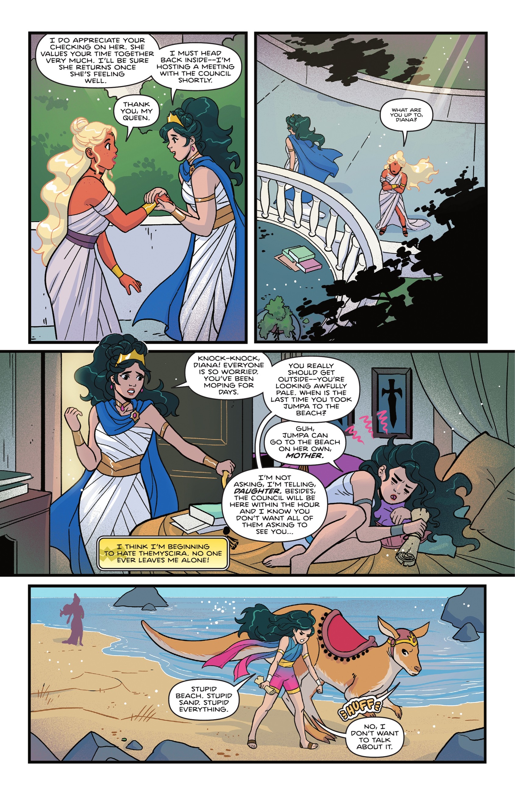 Wonder Woman: The Adventures of Young Diana Special (2021) issue 1 - Page 40