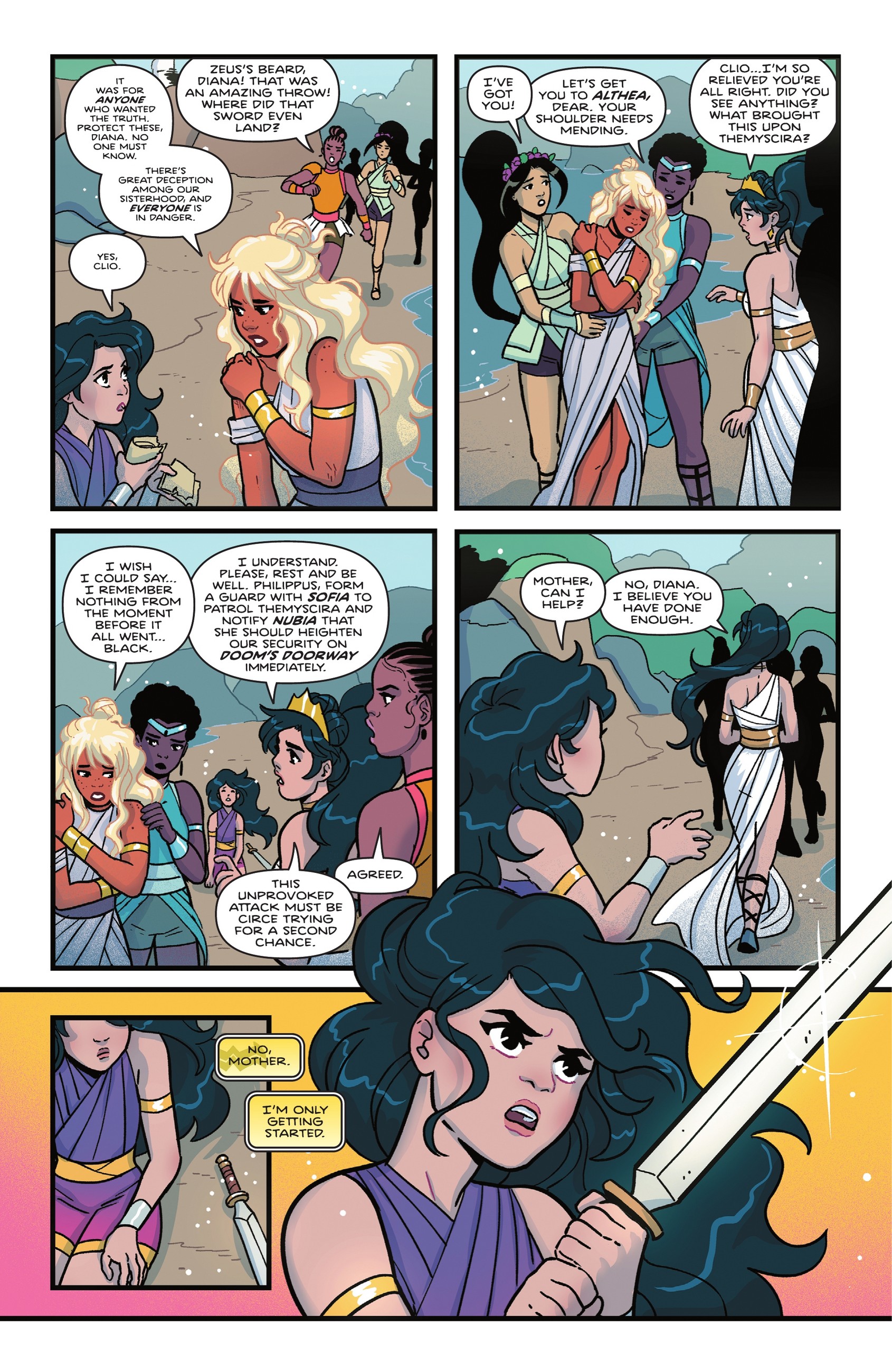 Wonder Woman: The Adventures of Young Diana Special (2021) issue 1 - Page 51