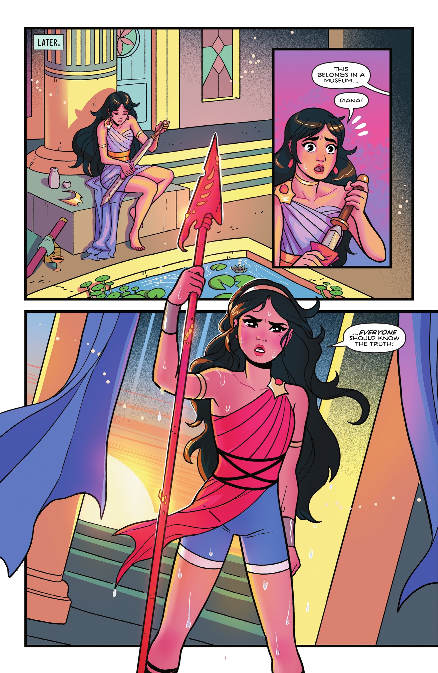 Wonder Woman: The Adventures of Young Diana Special (2021) issue 1 - Page 71