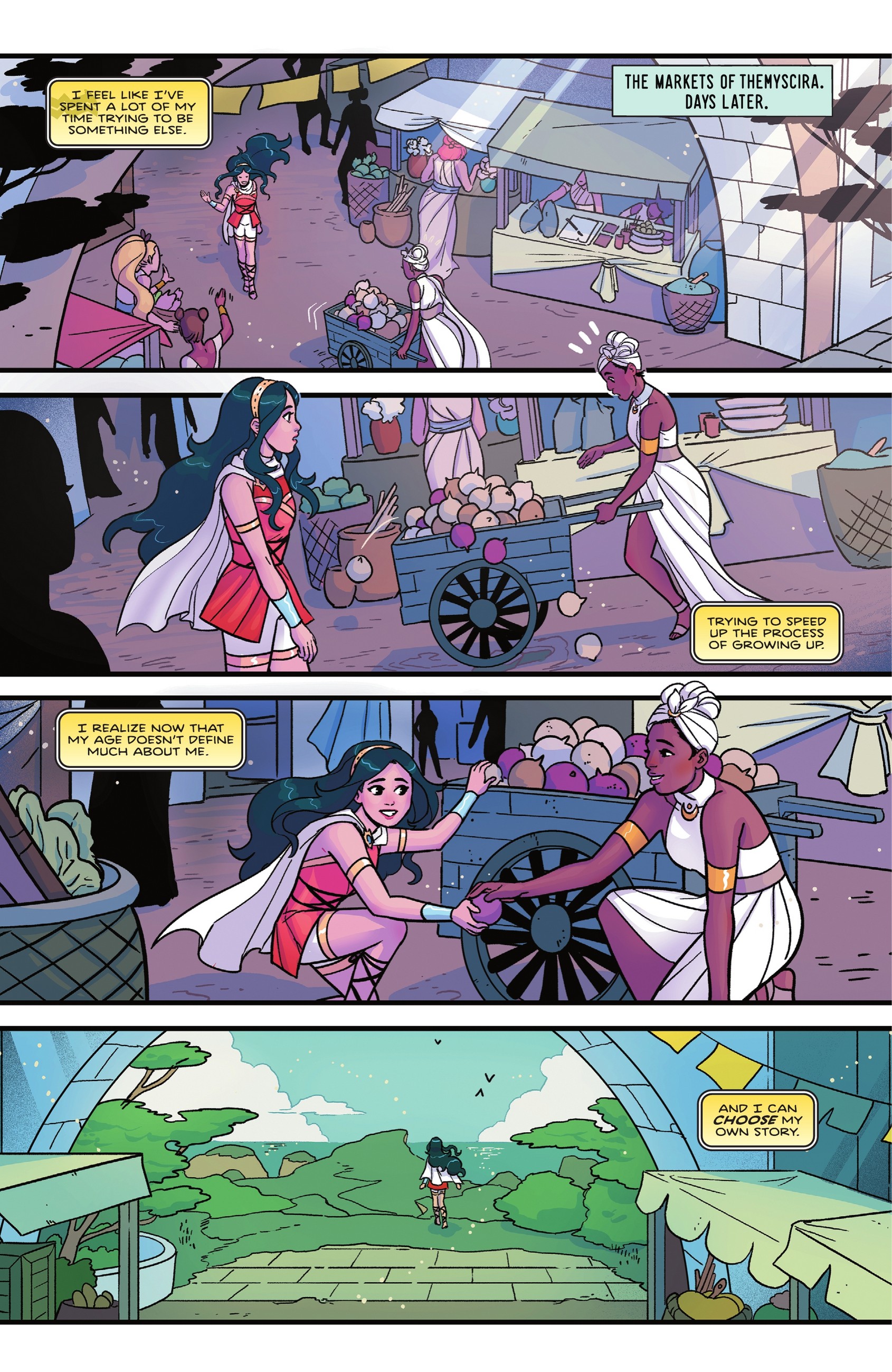 Wonder Woman: The Adventures of Young Diana Special (2021) issue 1 - Page 75