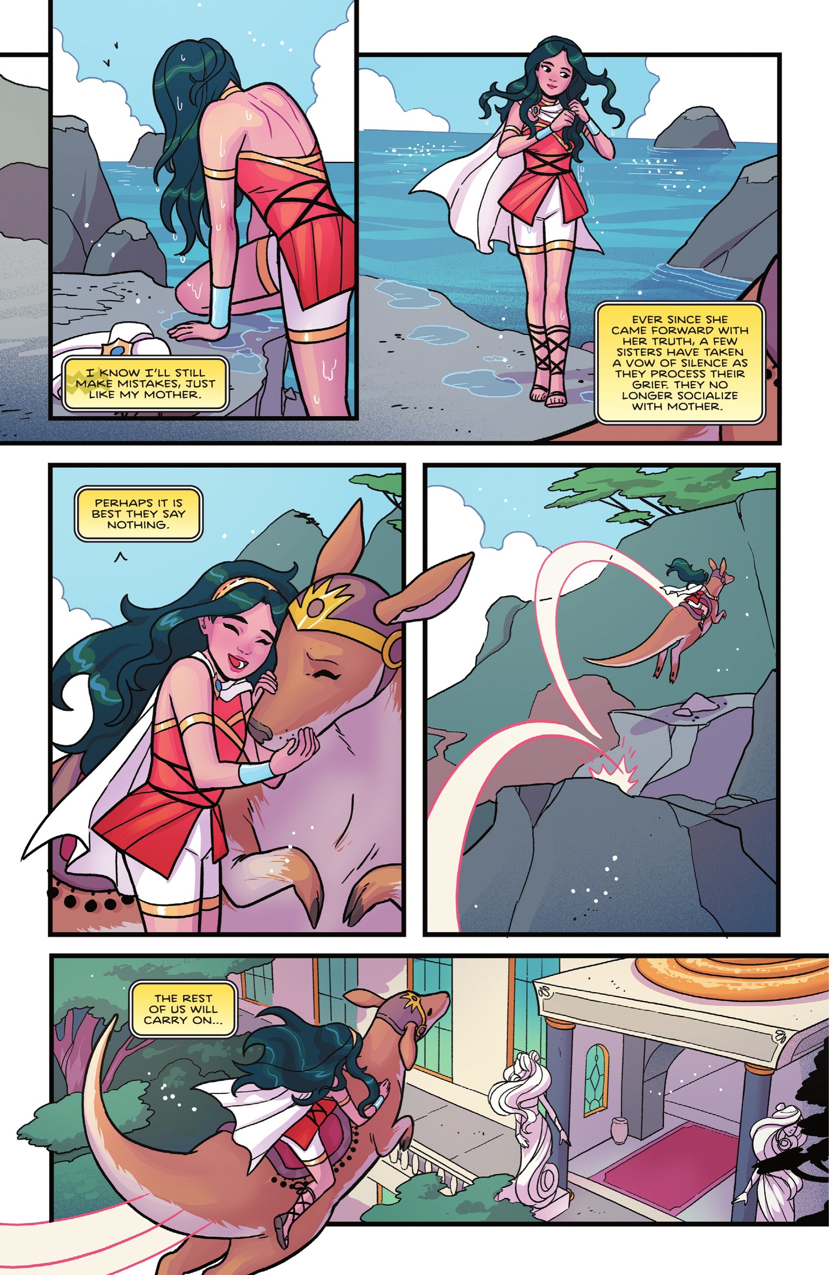 Wonder Woman: The Adventures of Young Diana Special (2021) issue 1 - Page 77